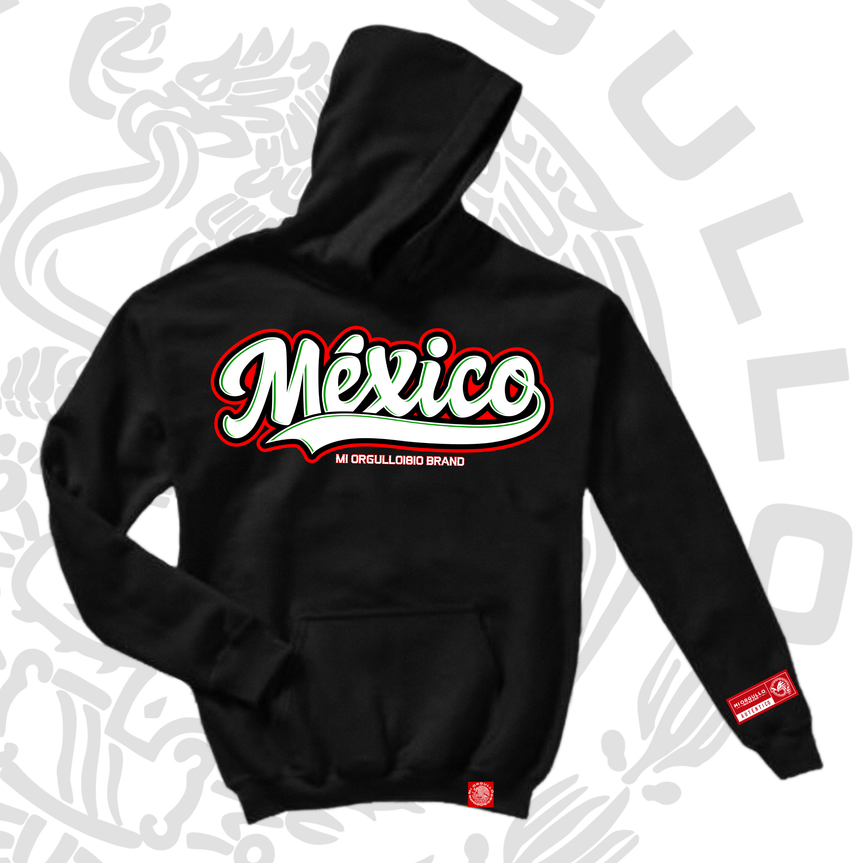 MÉXICO BLACK HOODIE