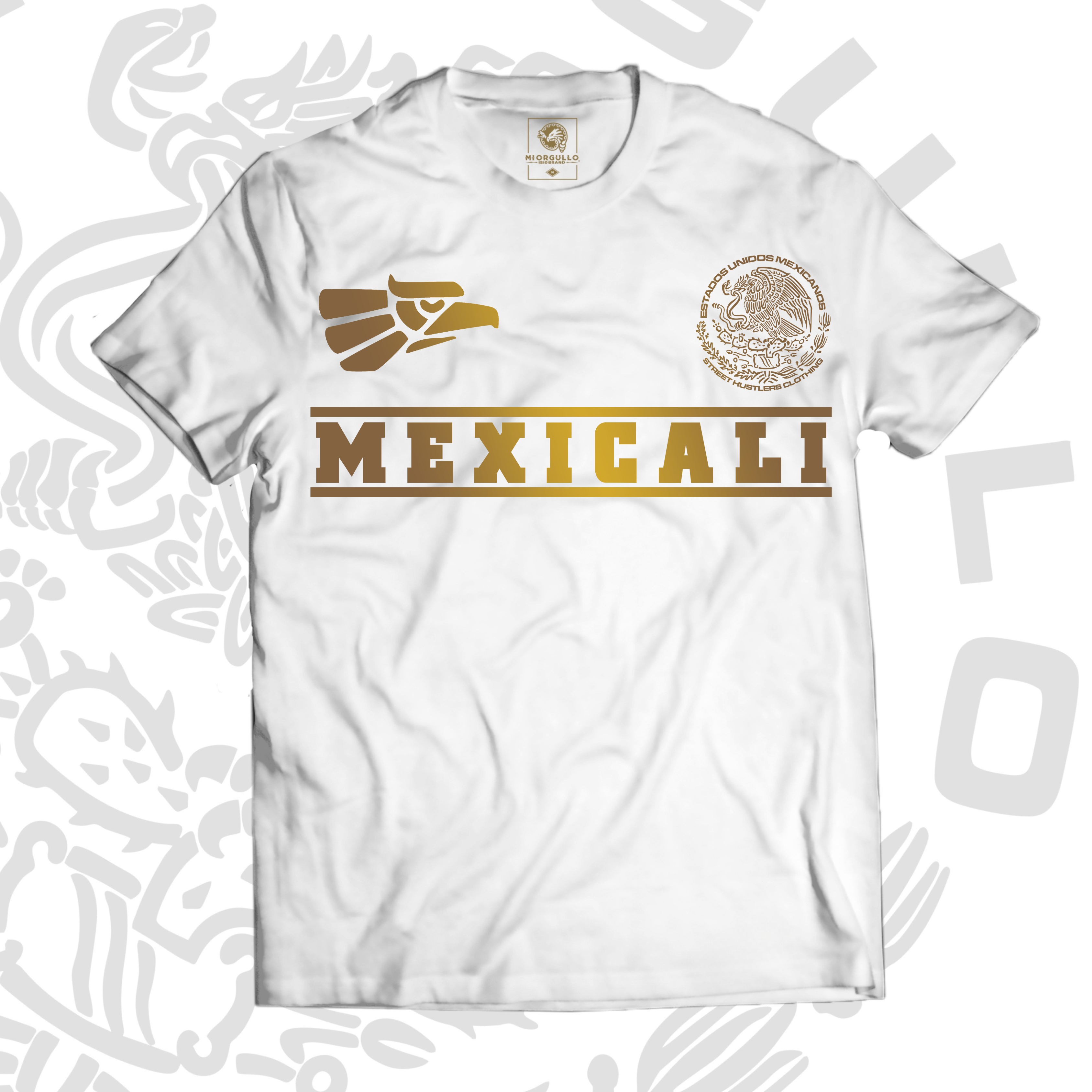 CAMISETA BLANCA MEXICALI