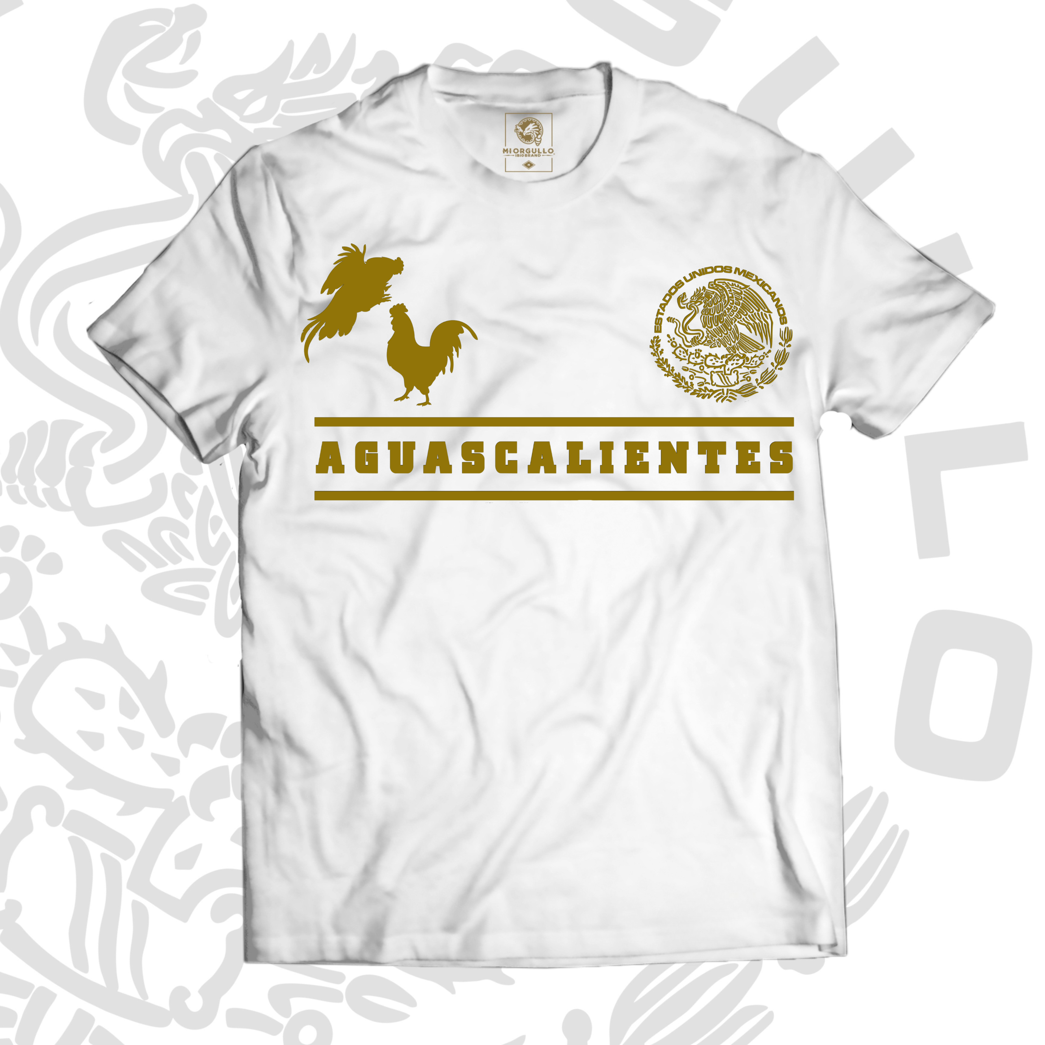 CAMISETA BLANCA AGUASCALIENTES