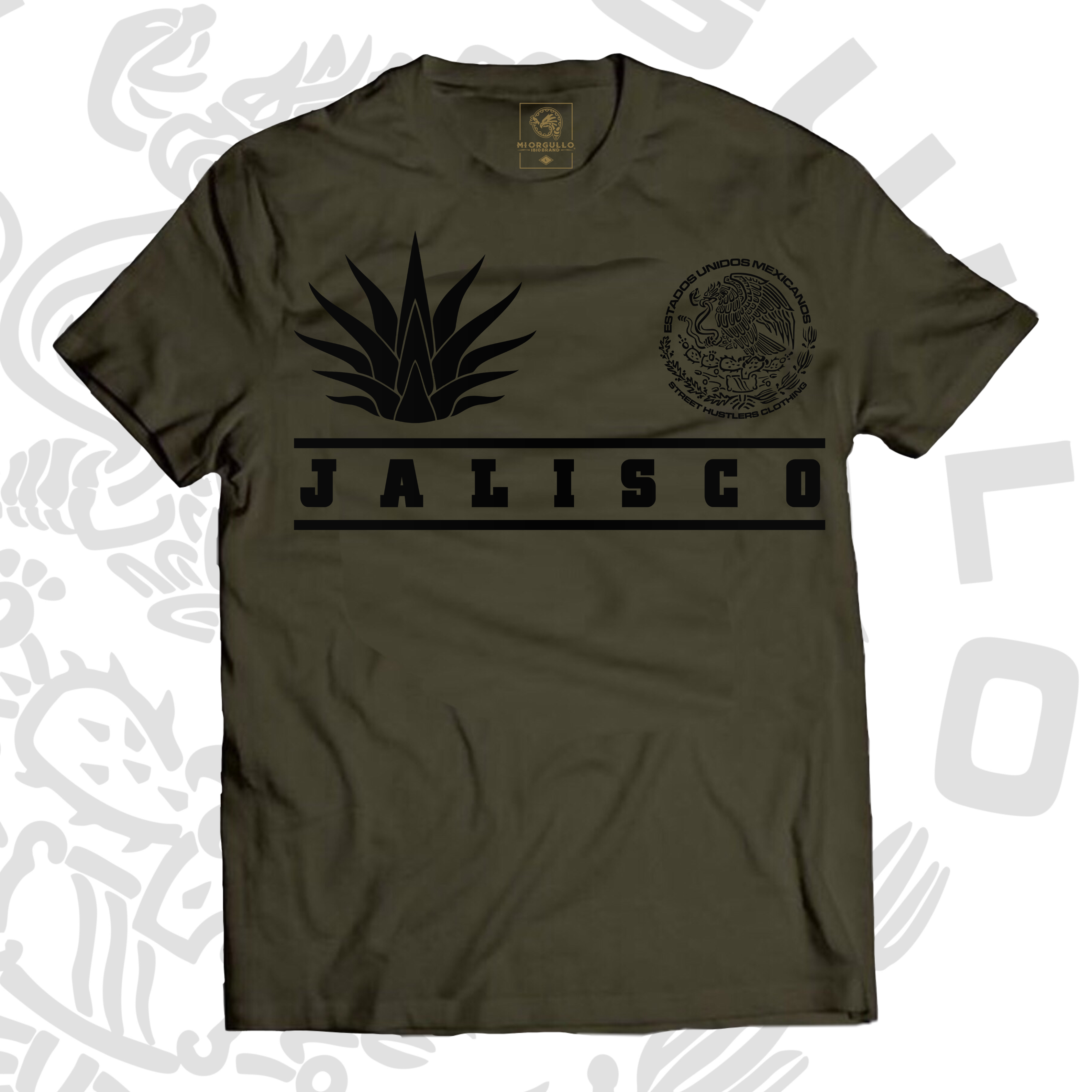 CAMISETA CLÁSICA DEL EJÉRCITO AGAVE DE JALISCO