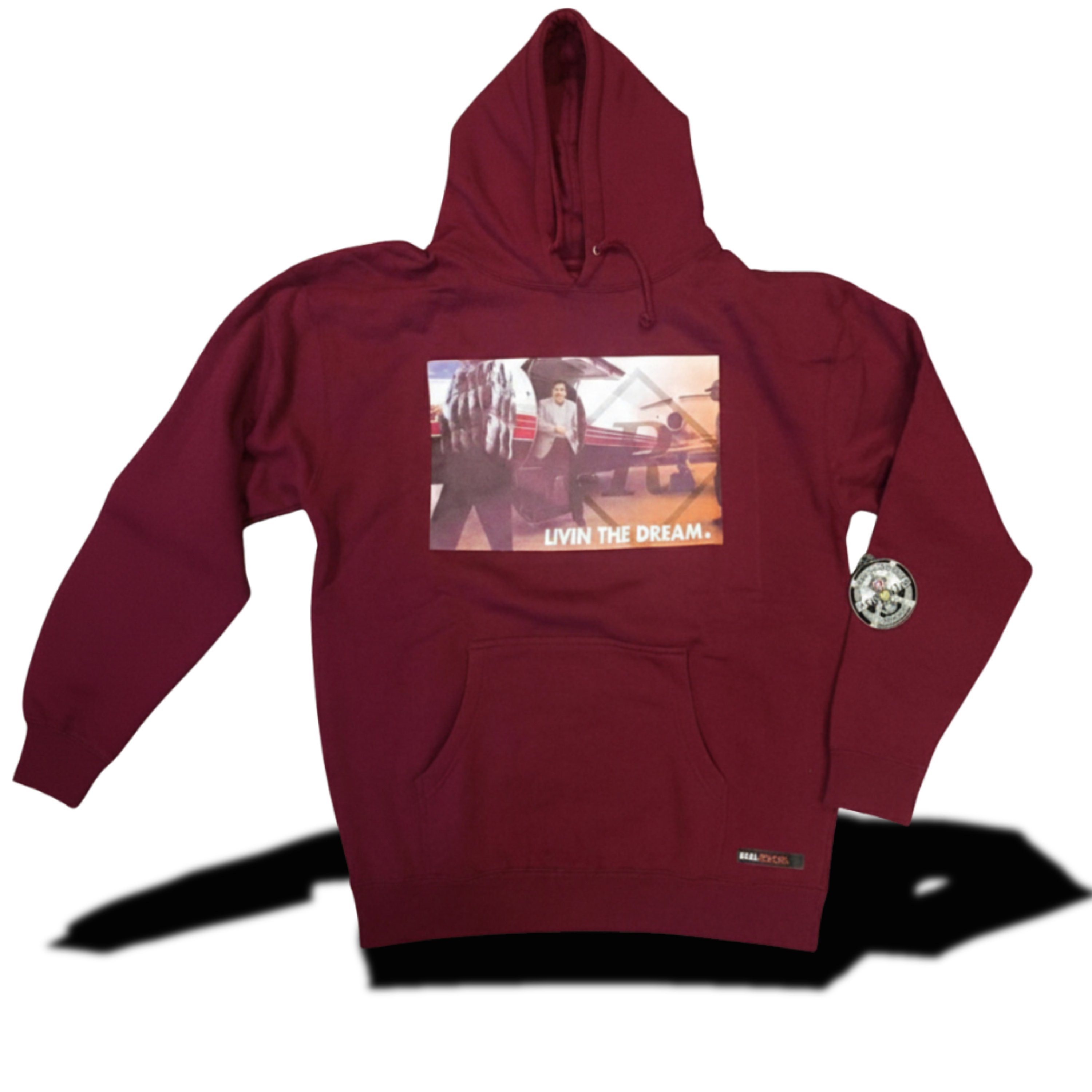 Living The Dream Hoodie (Cardinal)