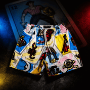 PANTALONES CORTOS DE MALLA LOTERÍA