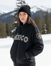 CHAQUETA NEGRA MÉXICO 