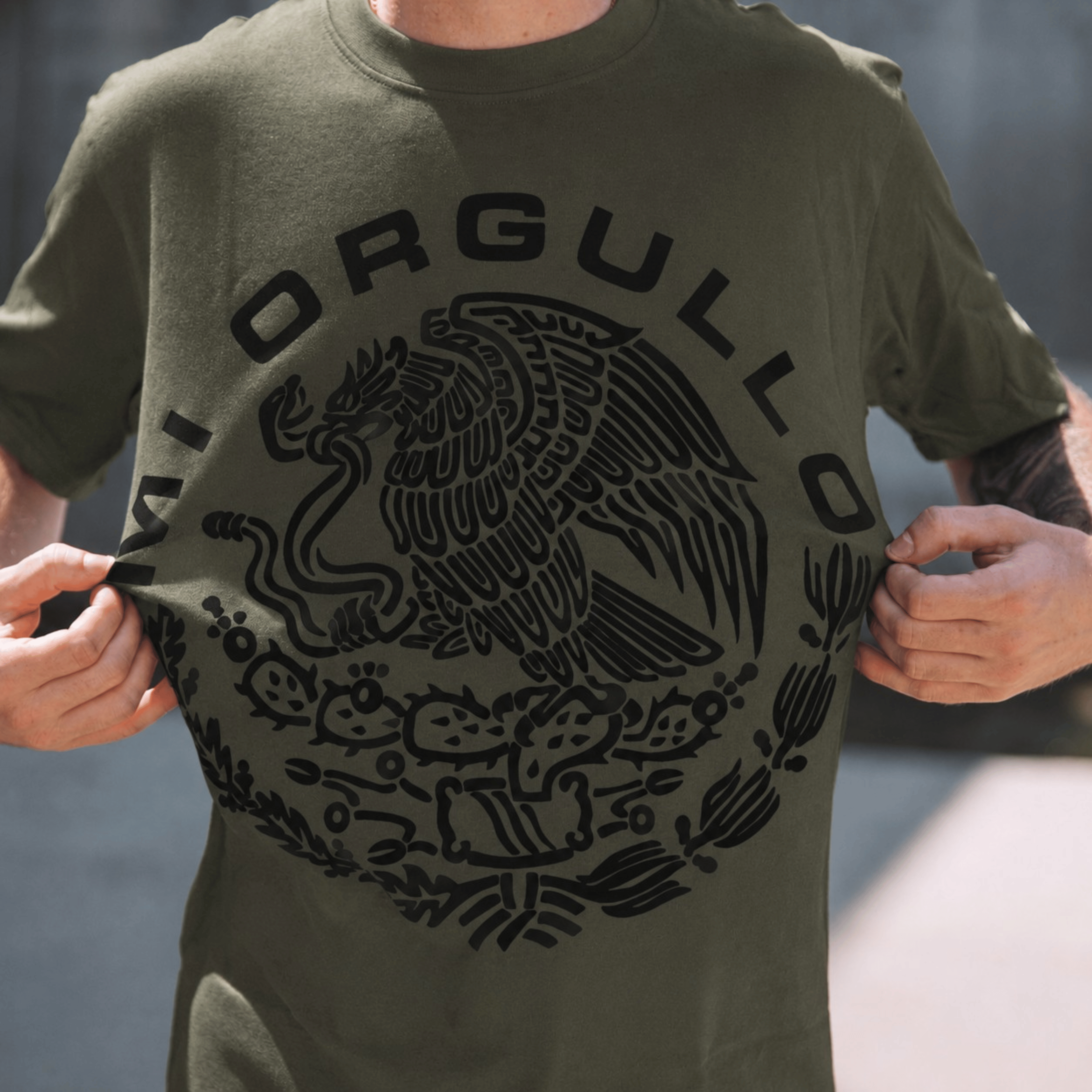 Mi Orgullo Army T-shirt