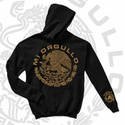 SUDADERA MI ORGULLO ESCUDO HOMBRE NEGRO
