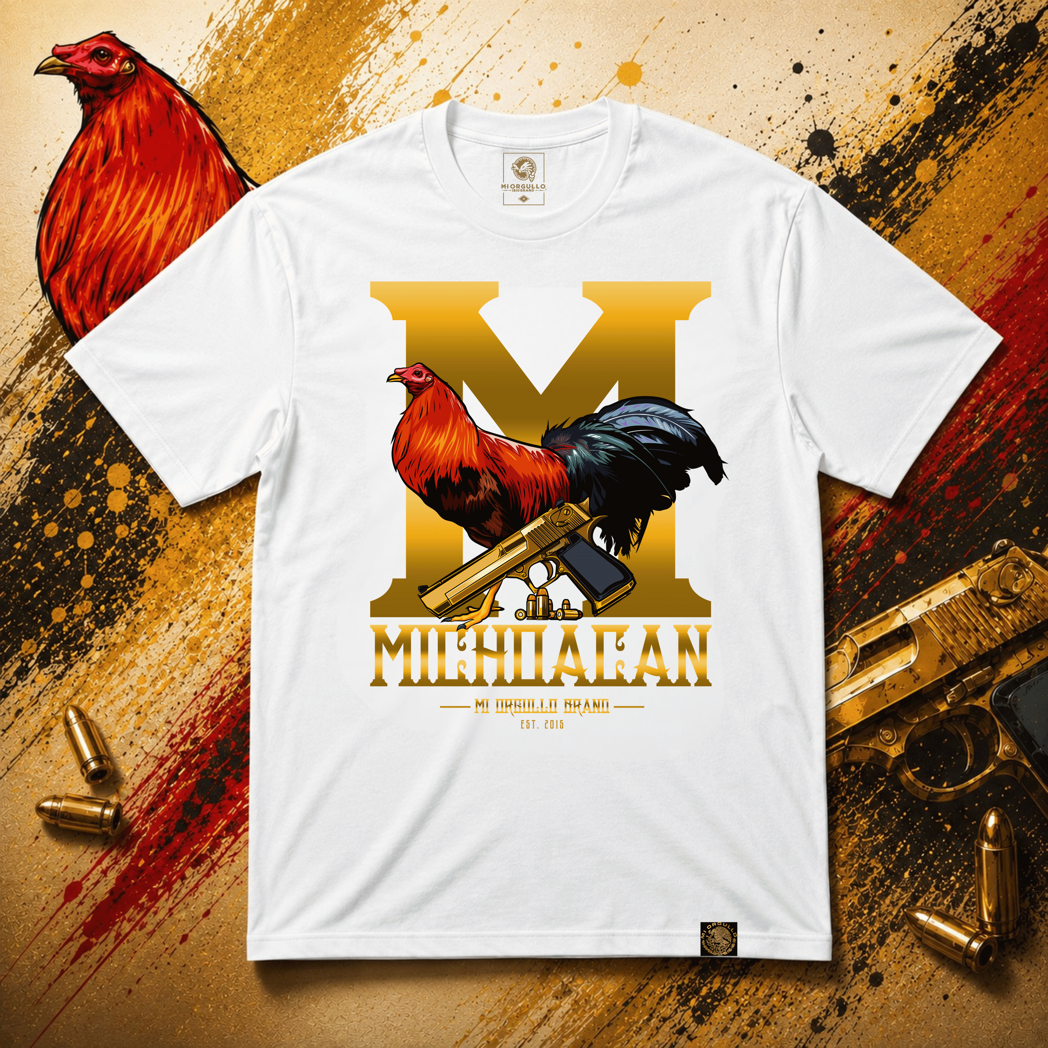 MichoacanGalleroEditionwhiteTee.png