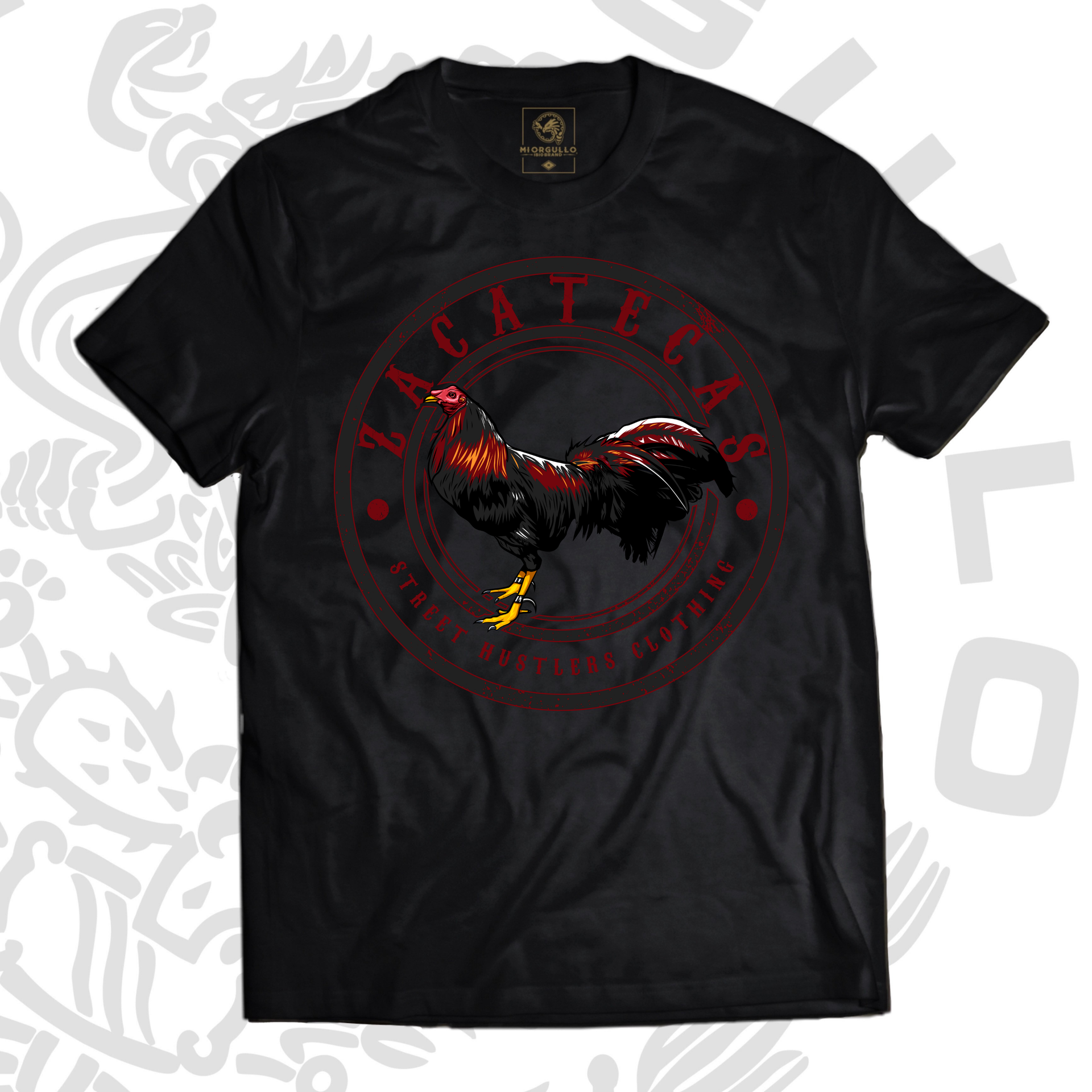 Zacatecas Gallero T-shirt – MI ORGULLO BRAND