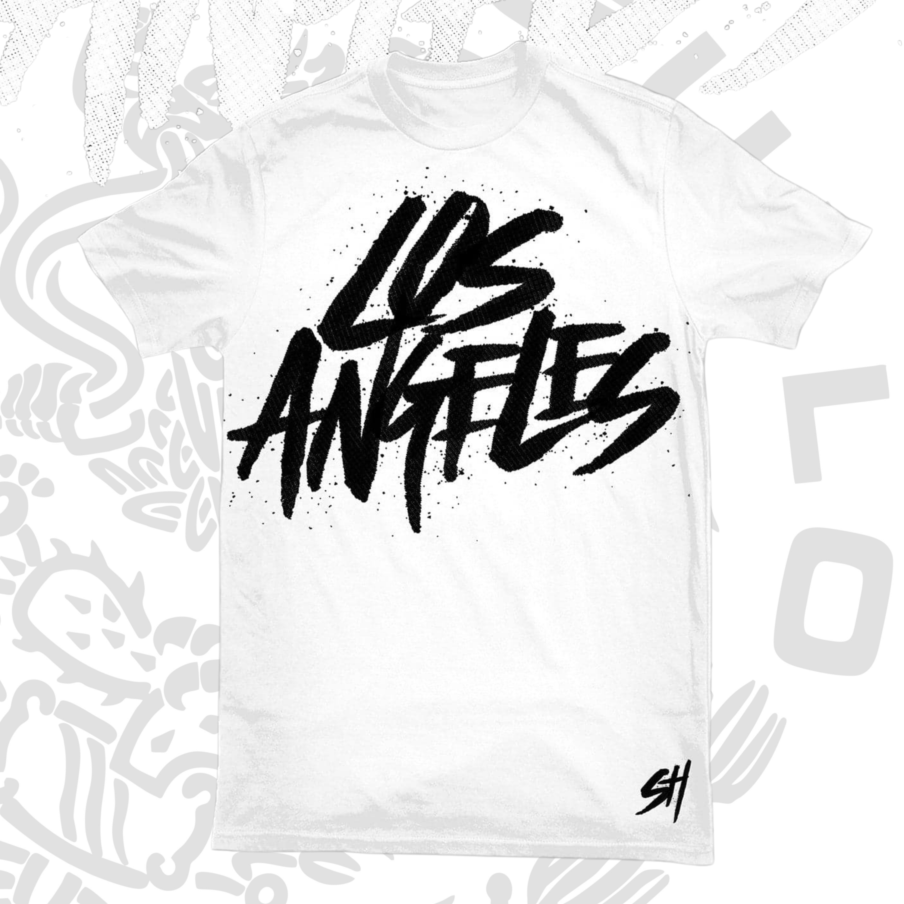 Camiseta de Los Ángeles (blanca)