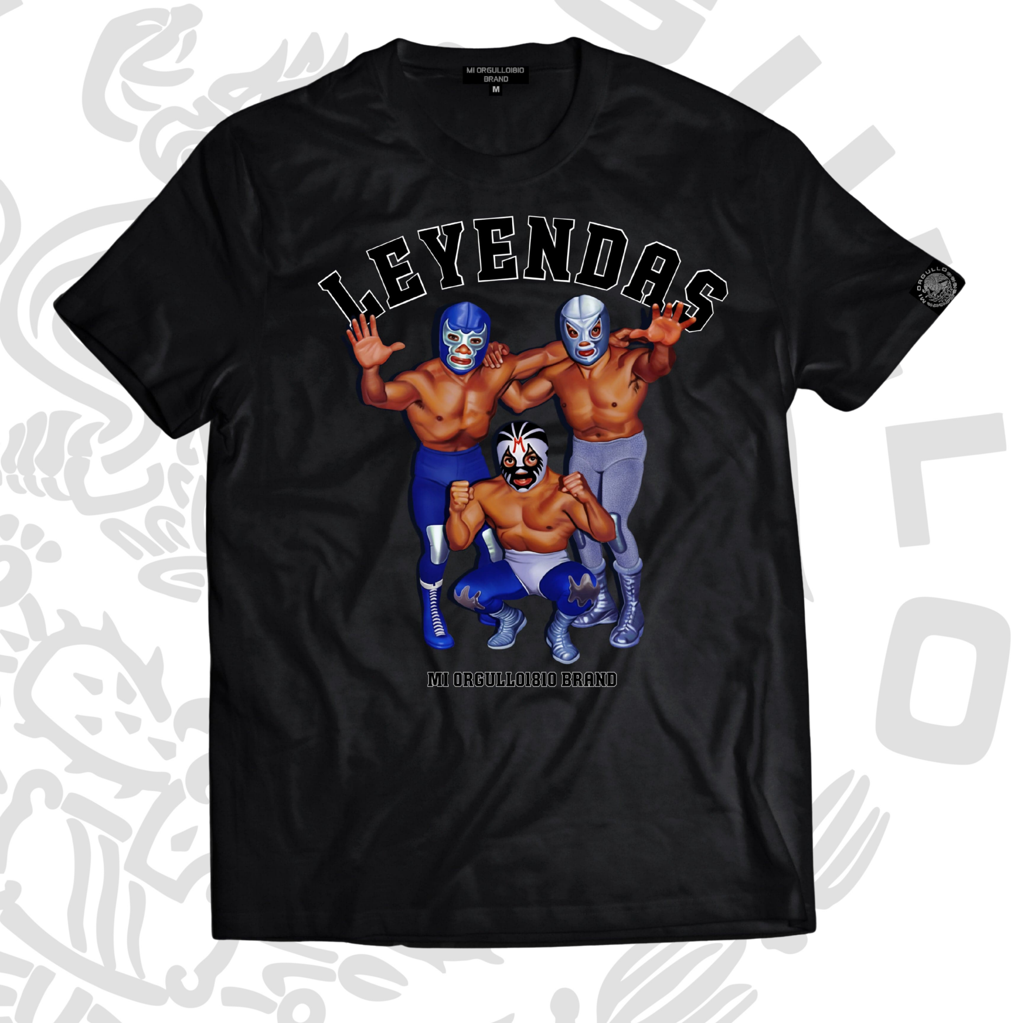 LEYENDAS BLACK T-SHIRT
