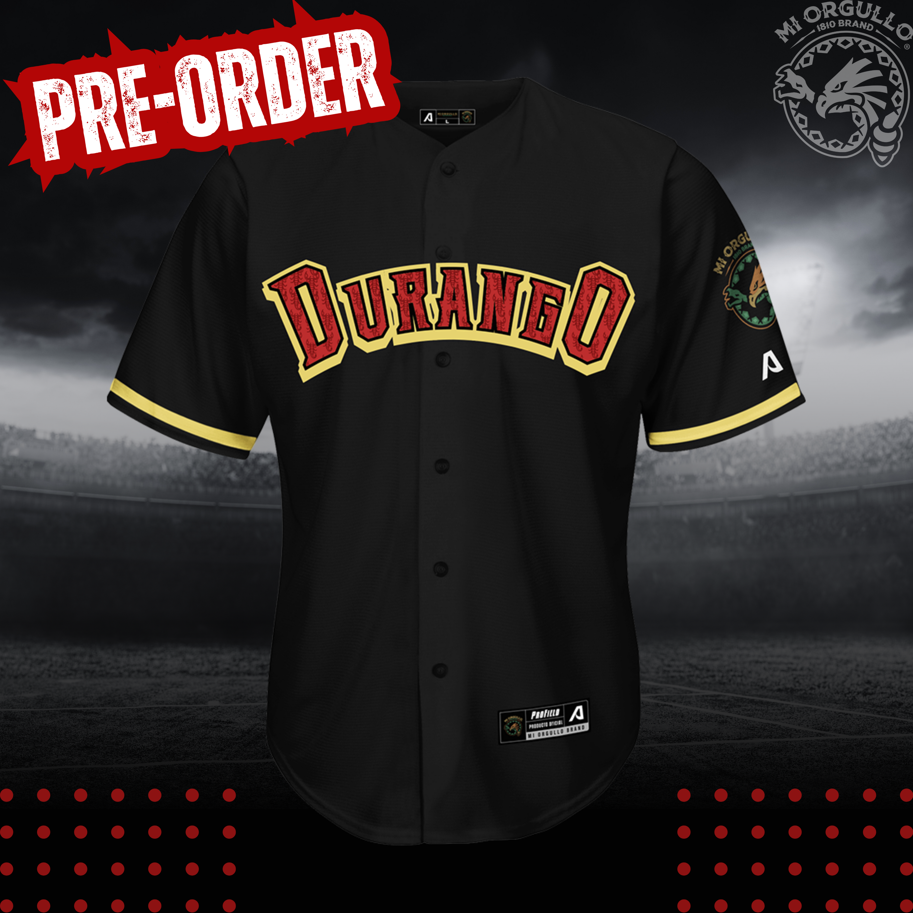 PRE-ORDER: DURANGO JERSEY – SHIPPING STARTS ON 08/28/25