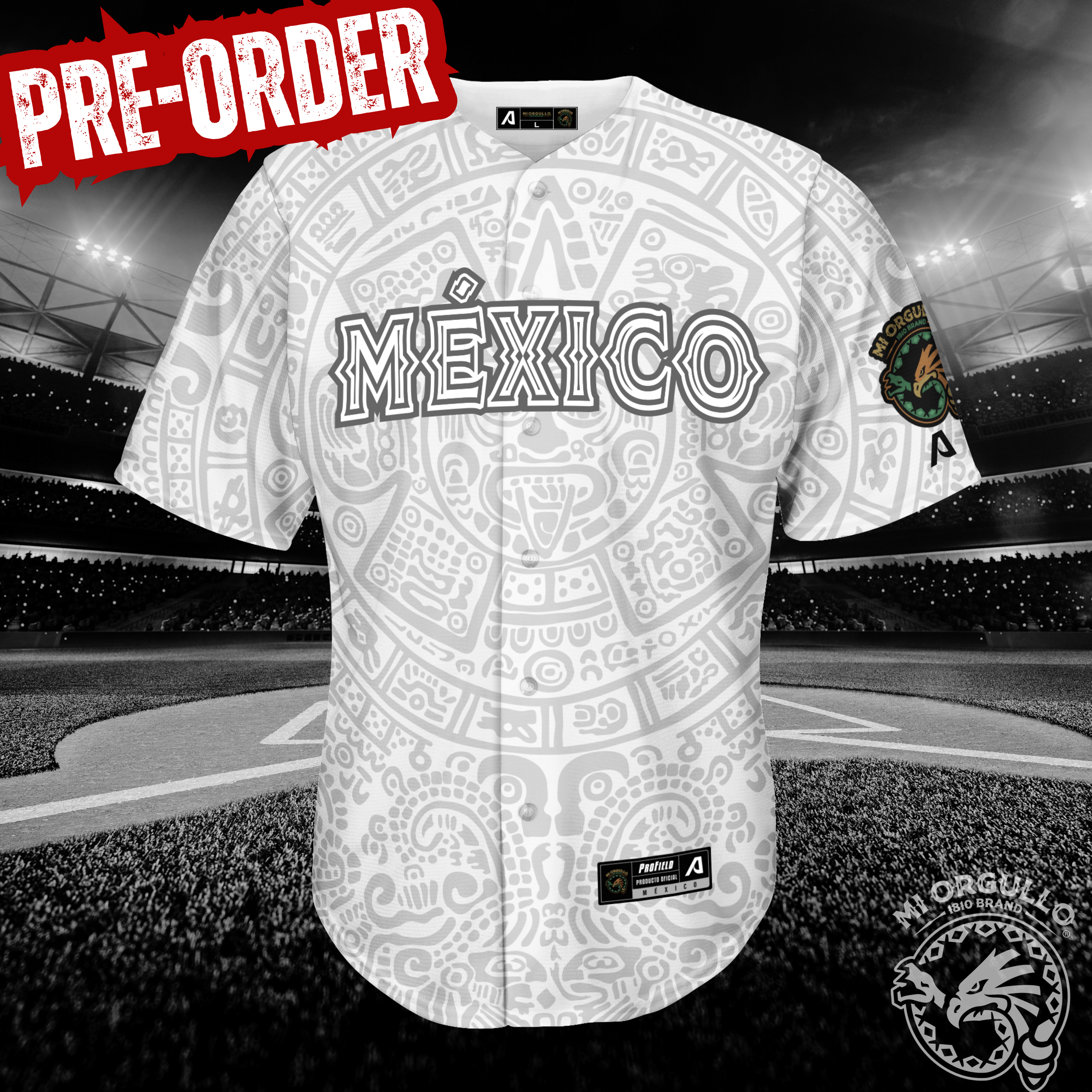 PRE-ORDER: MÉXICO AZTECA JERSEY – SHIPPING STARTS ON 08/28/25