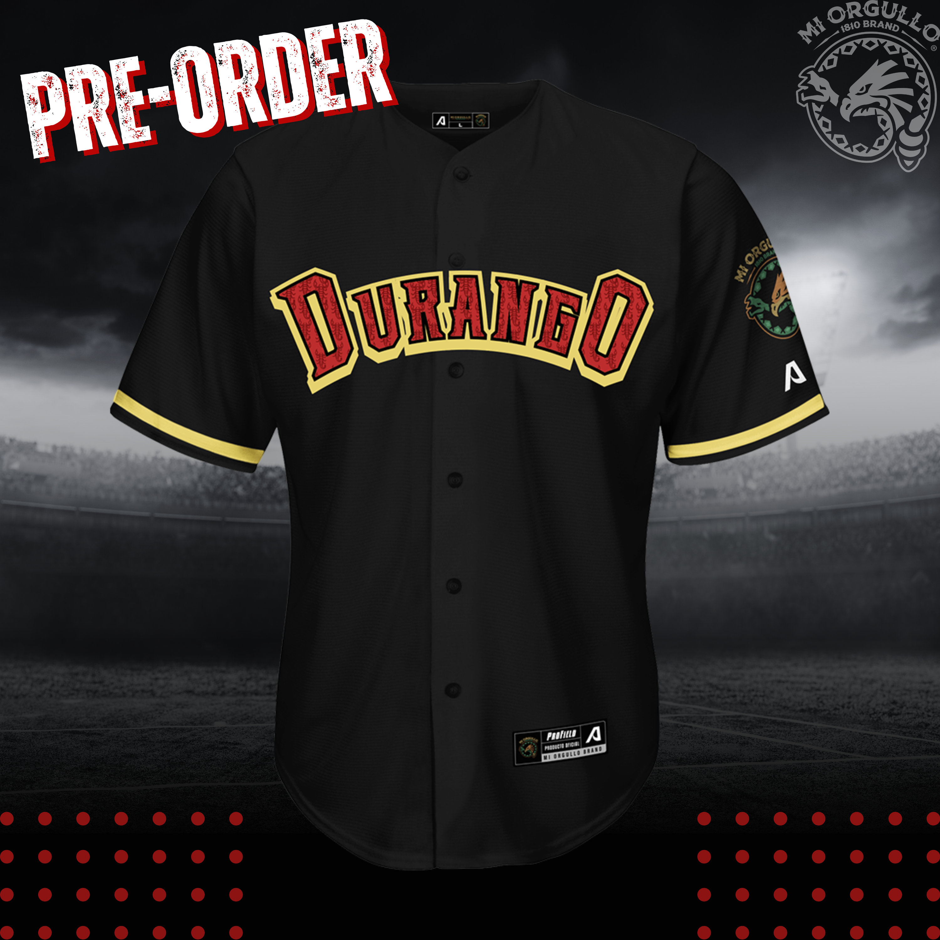 PRE-ORDER: DURANGO JERSEY – SHIPPING STARTS ON 08/28/25