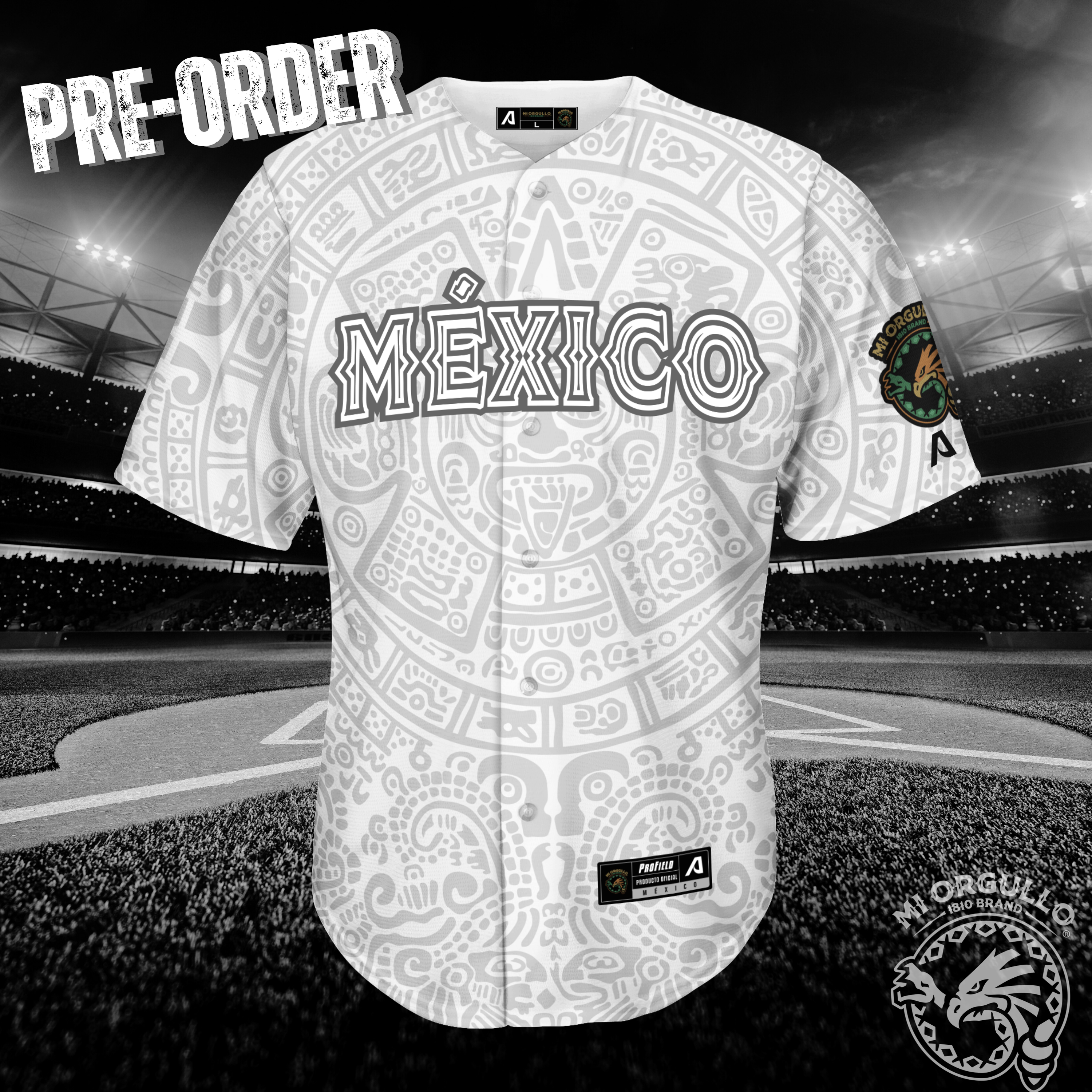 PRE-ORDER: MÉXICO AZTECA JERSEY – SHIPPING STARTS ON 08/28/25