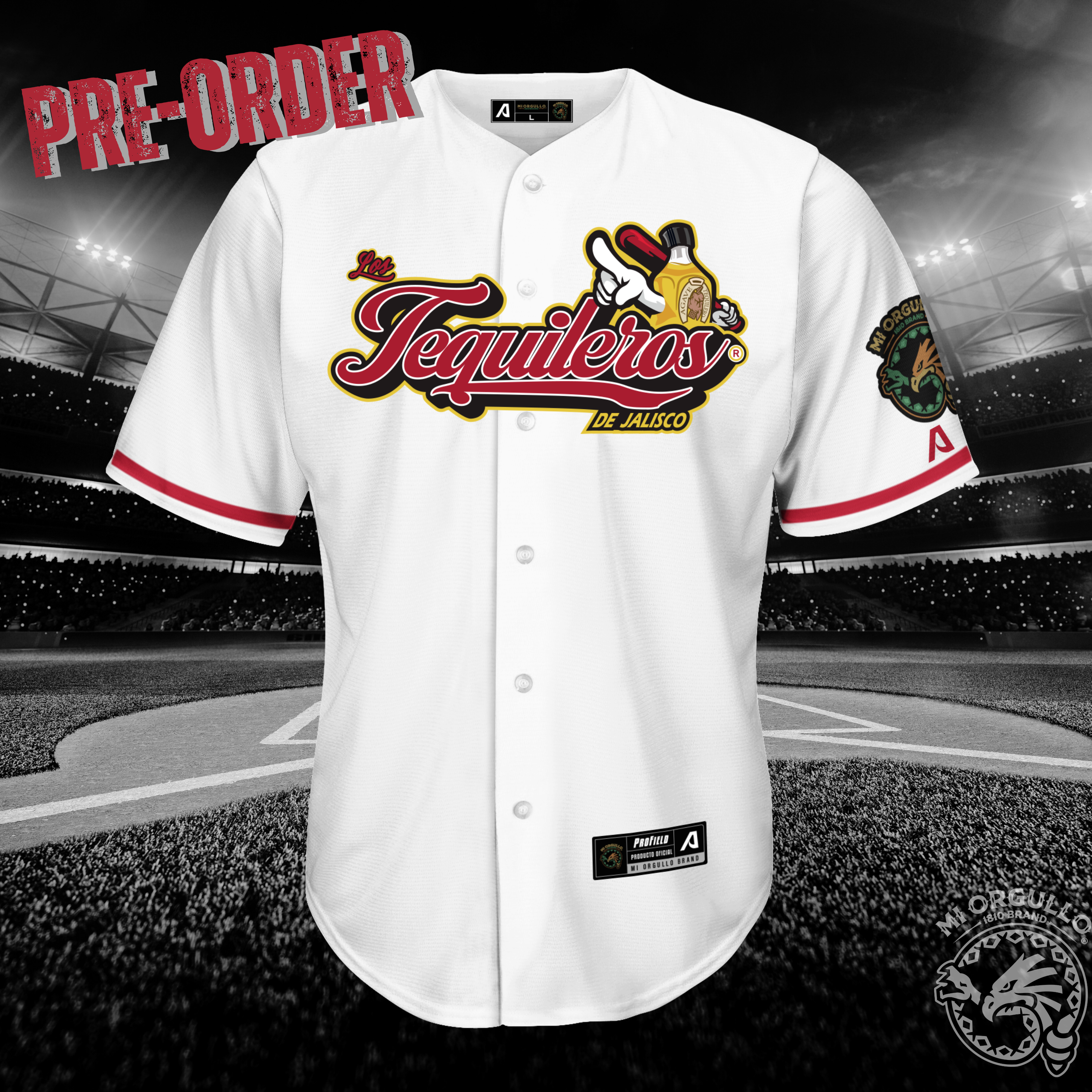 PRE-ORDER: TEQUILEROS DE JALISCO JERSEY – SHIPPING STARTS ON 08/28/25
