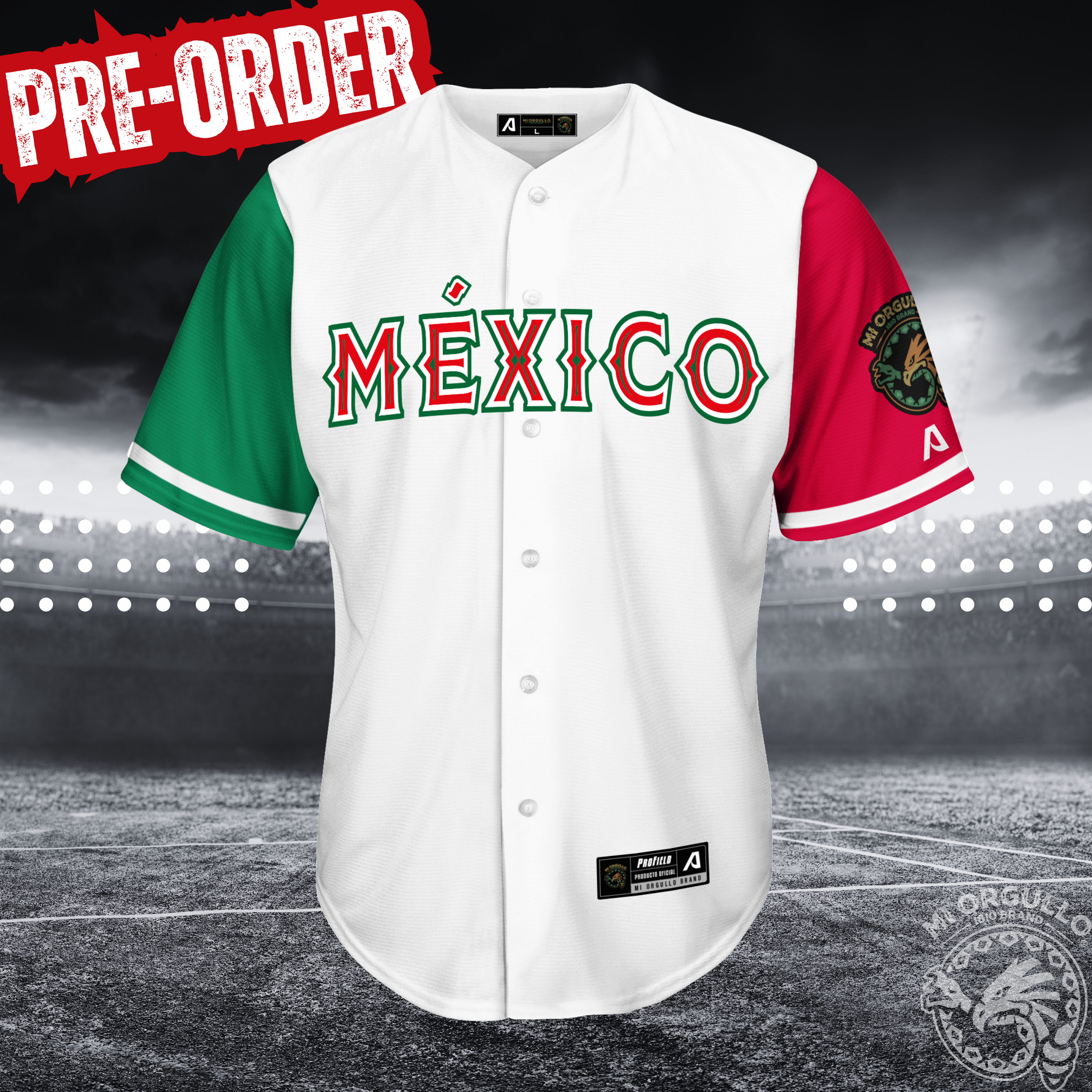 PRE-ORDER: TRICOLOR JERSEY – SHIPPING STARTS ON 08/28/25