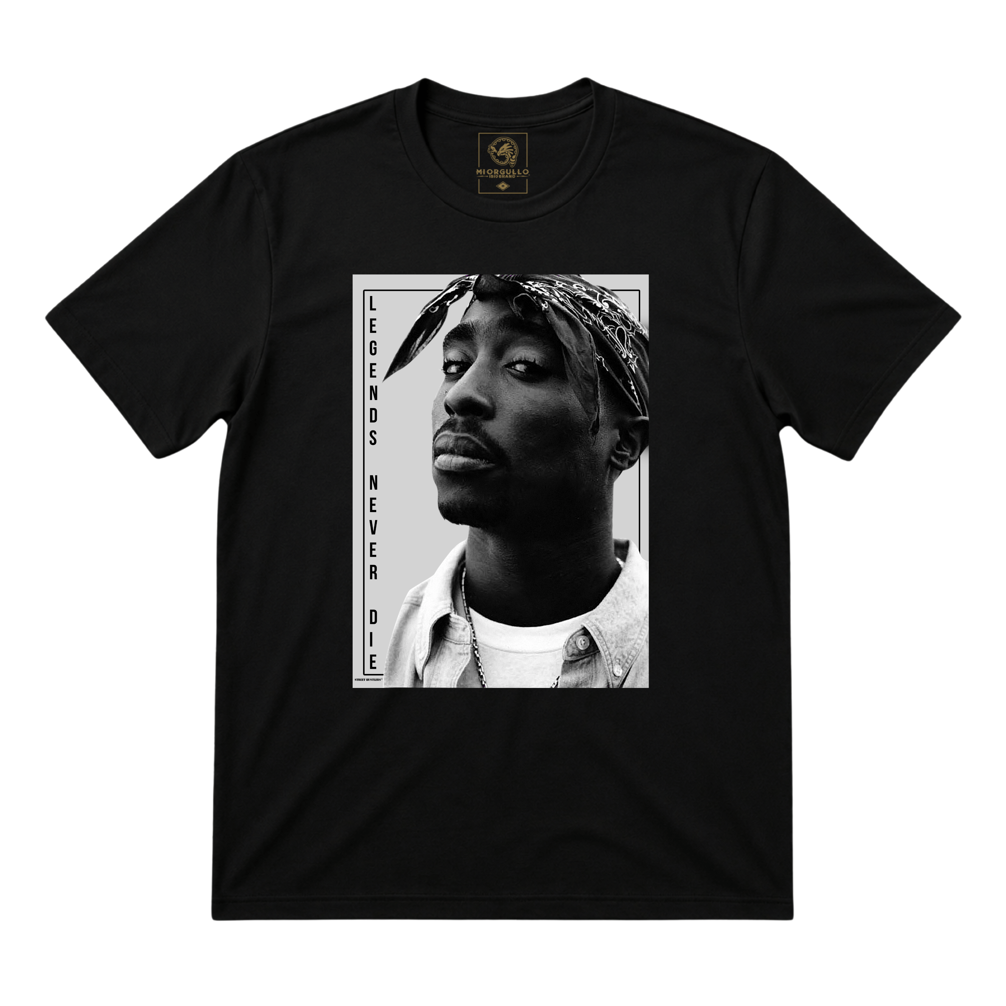 Camiseta Legends Never Die (negra)