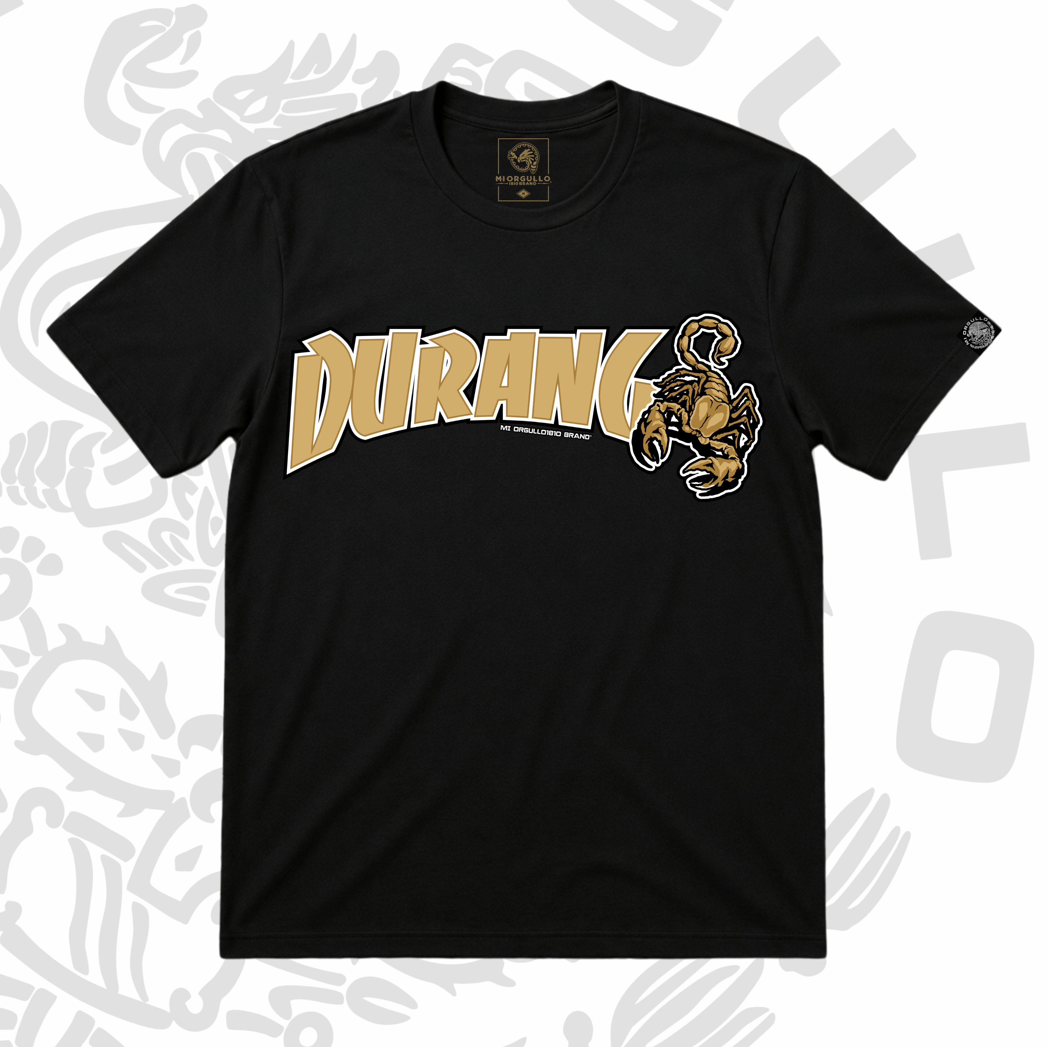 CAMISETA ALACRANEROS DE DURANGO NEGRA