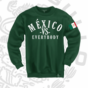 SUDADERA VERDE MÉXICO VS TODOS