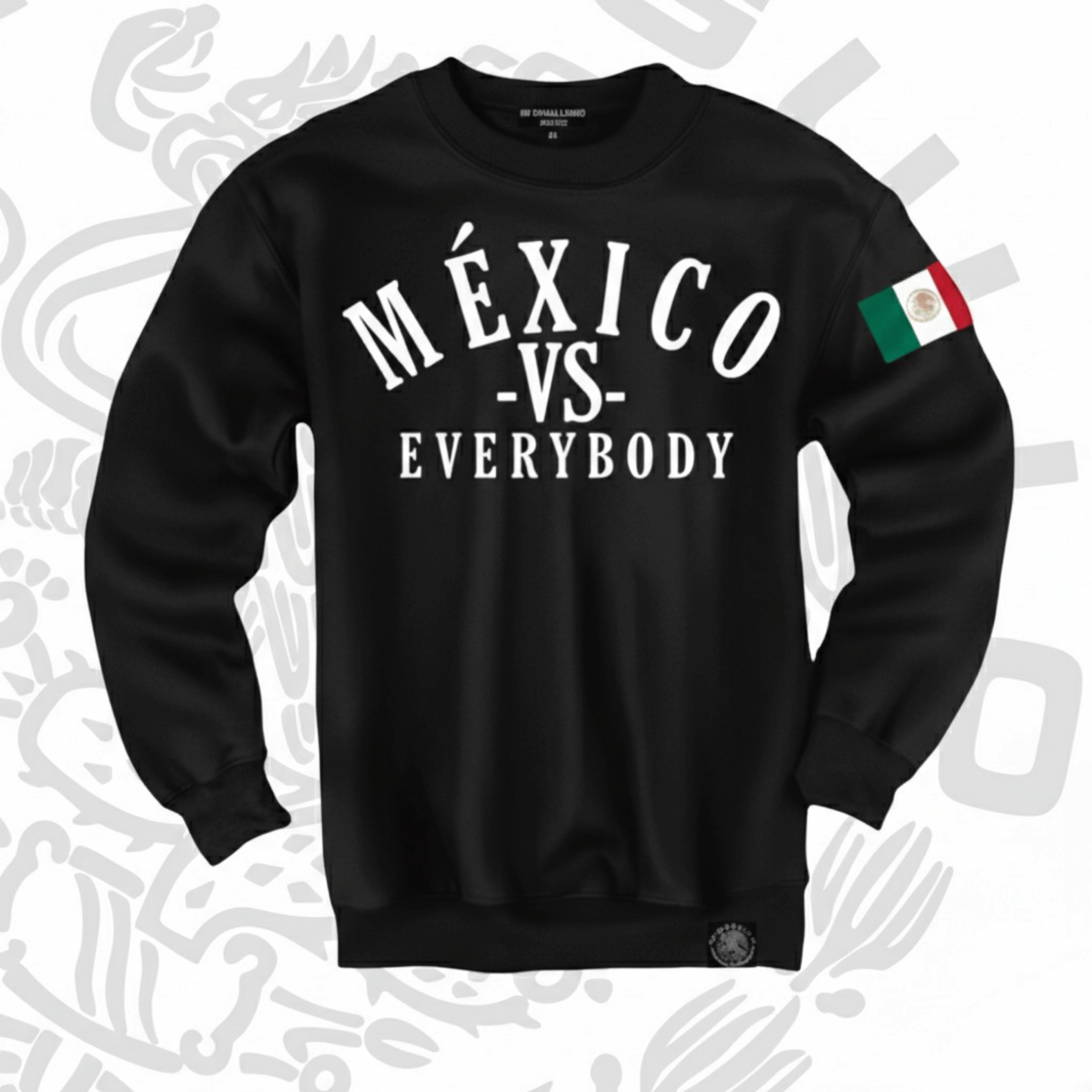 MÉXICO VS TODOS SUDADERA NEGRA