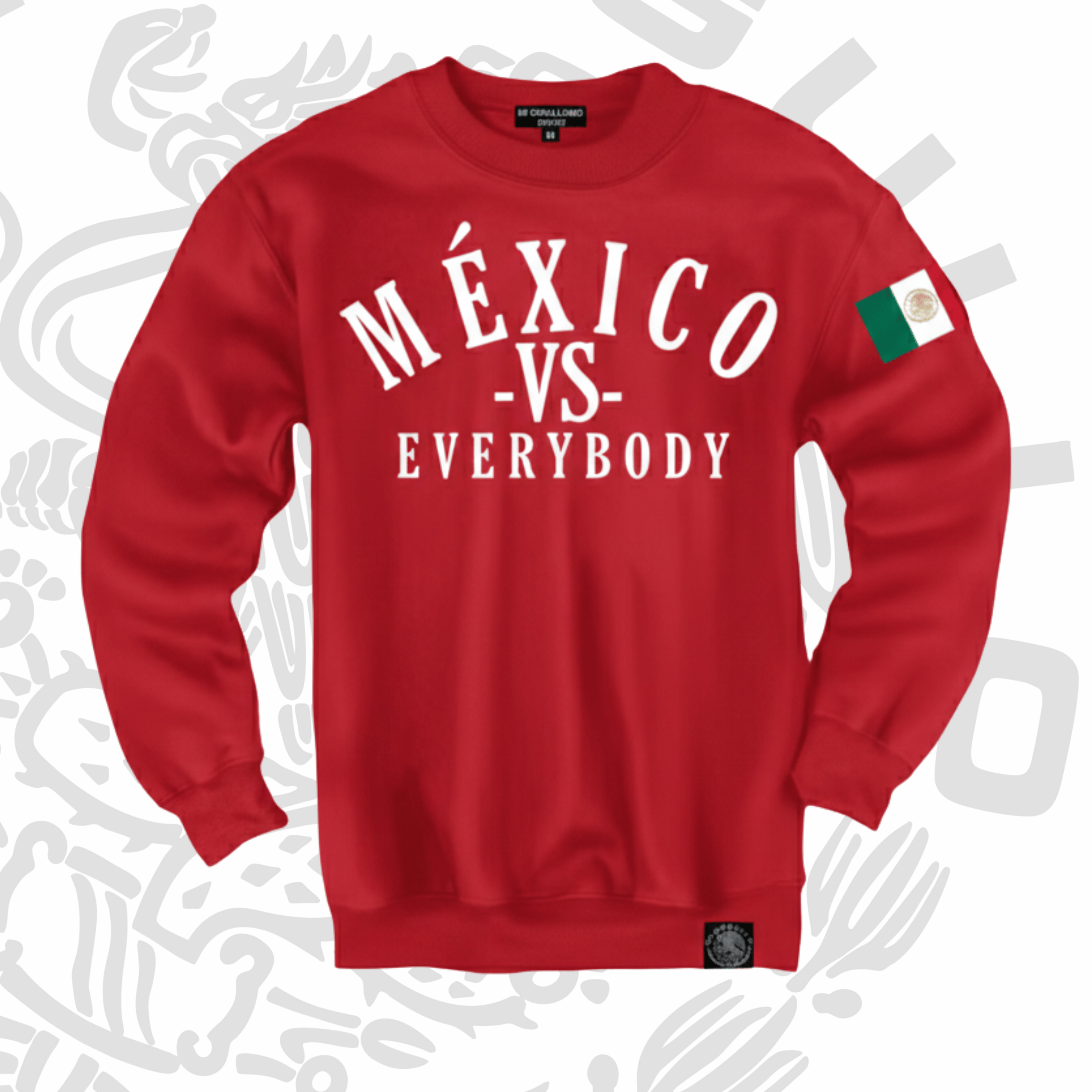 MÉXICO VS TODOS SUDADERA ROJA