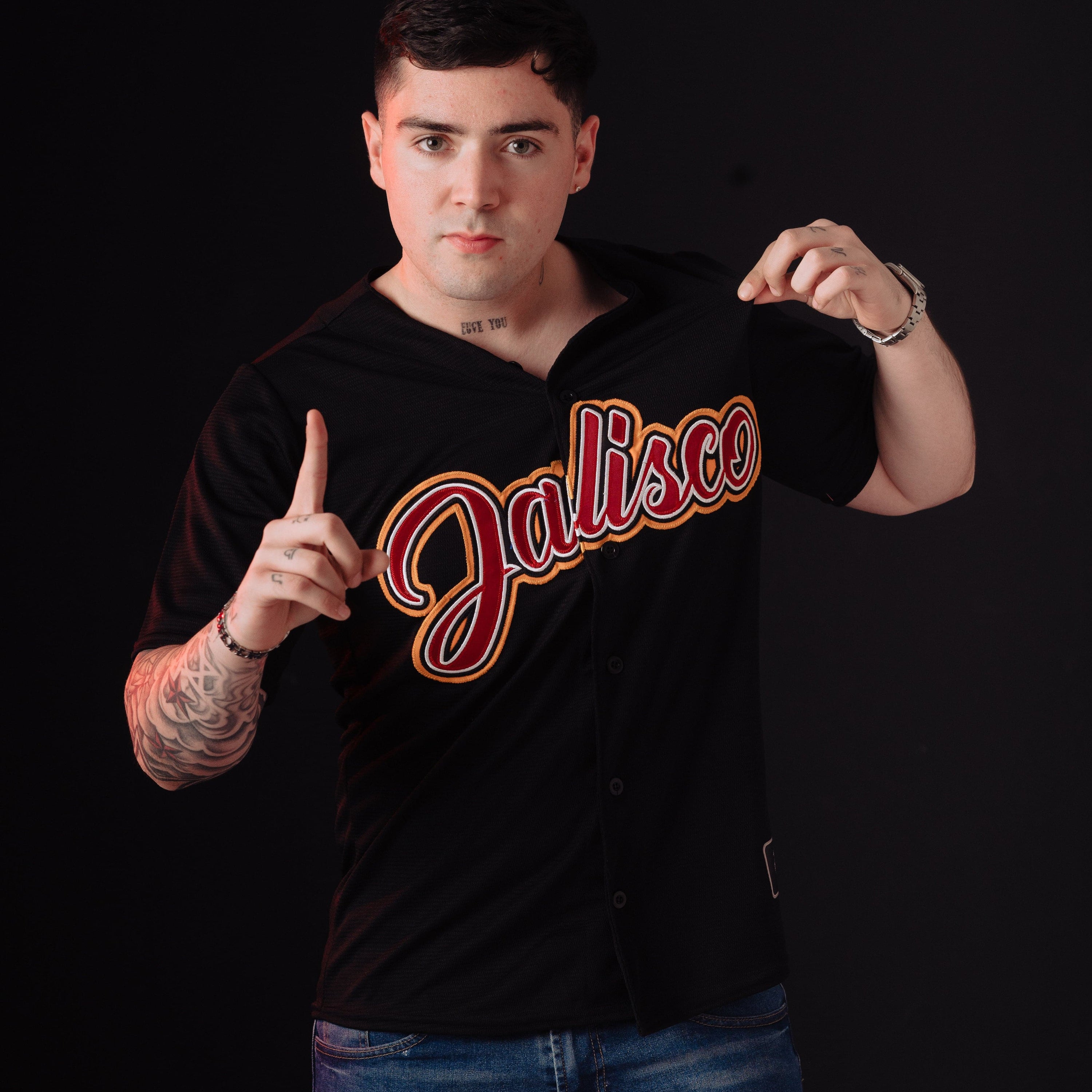 JALISCO BLK/RED JERSEY