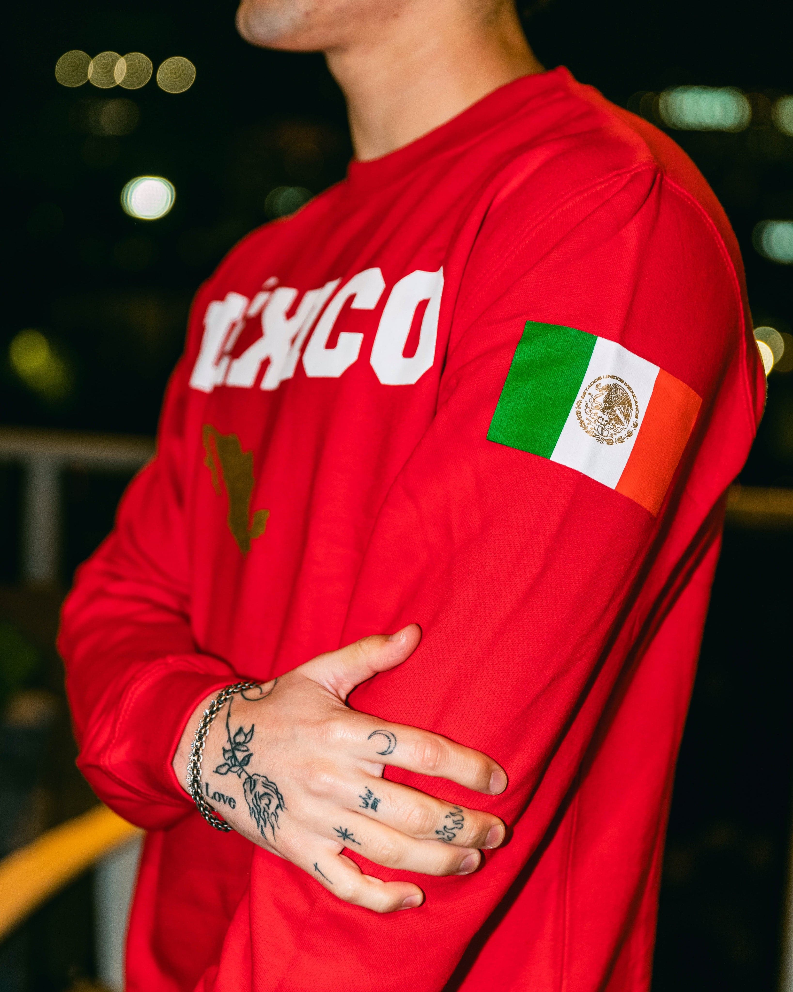 MÉXICO LINDO RED SWEATSHIRT