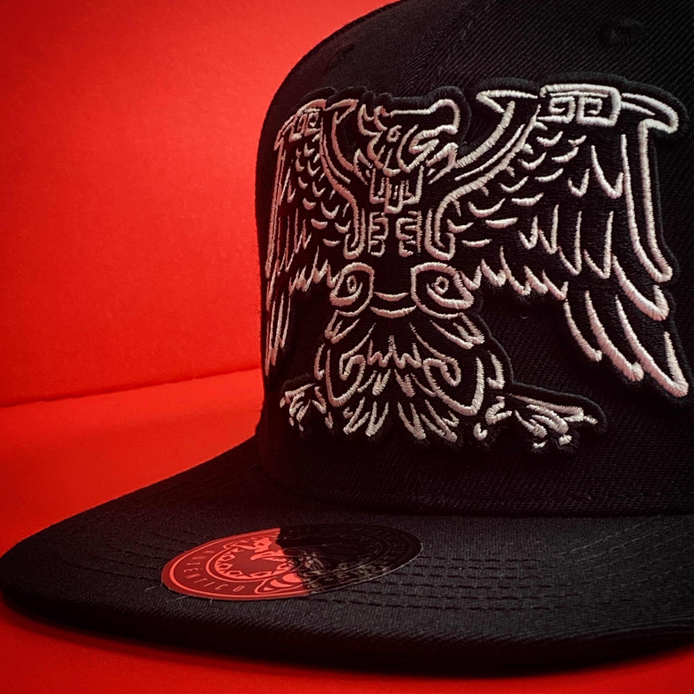 CUAUHTLI BLK/WHITE SNAPBACK