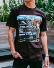 PELAVACAS BLACK T-SHIRT