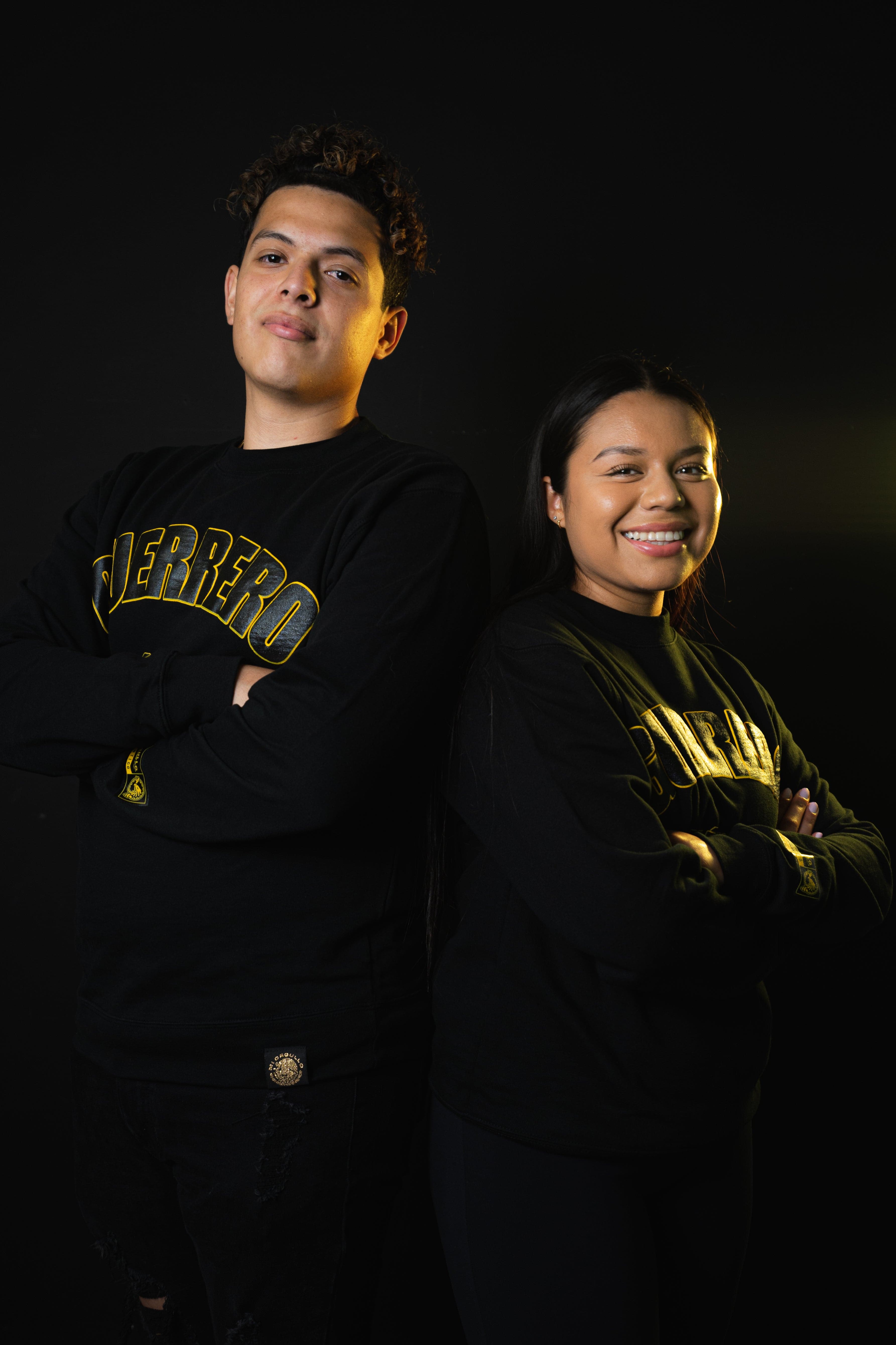 GUERRERO UNIVERSITY BLK SWEATSHIRT