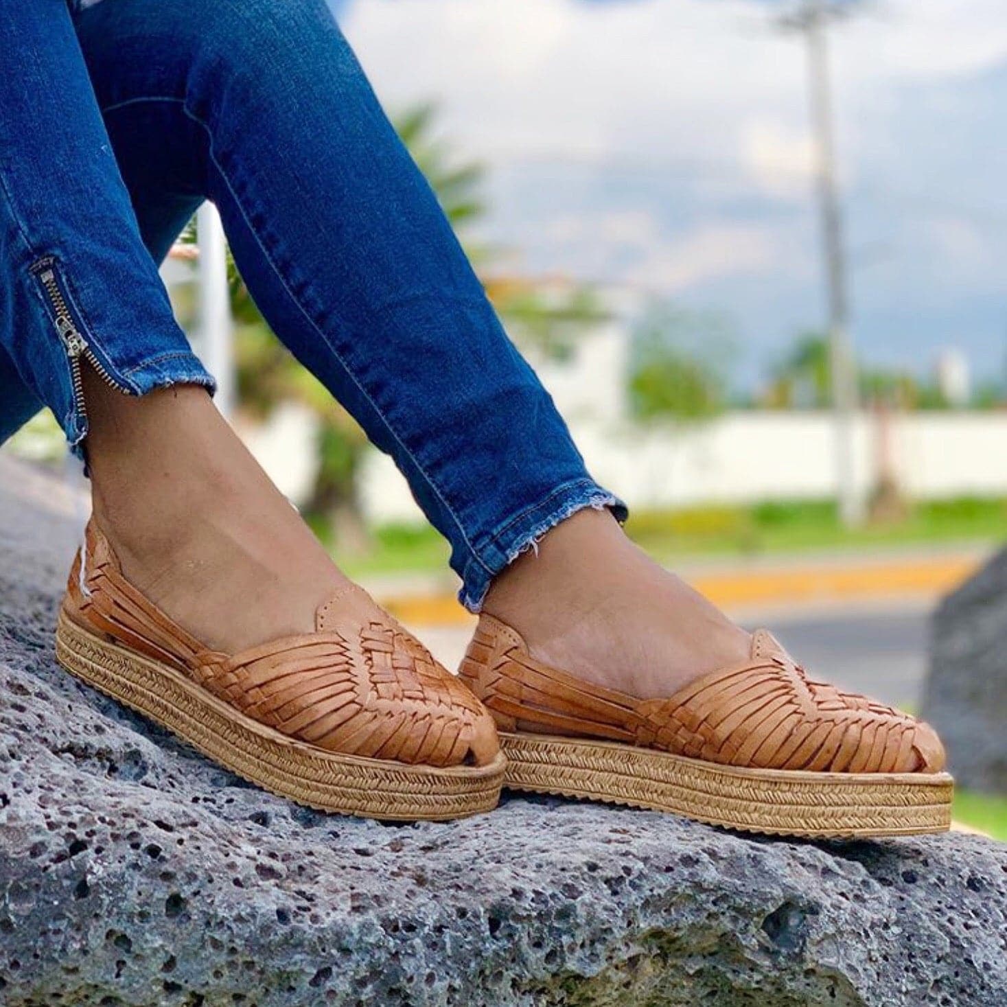 Women Shoe (Plataforma Tan)