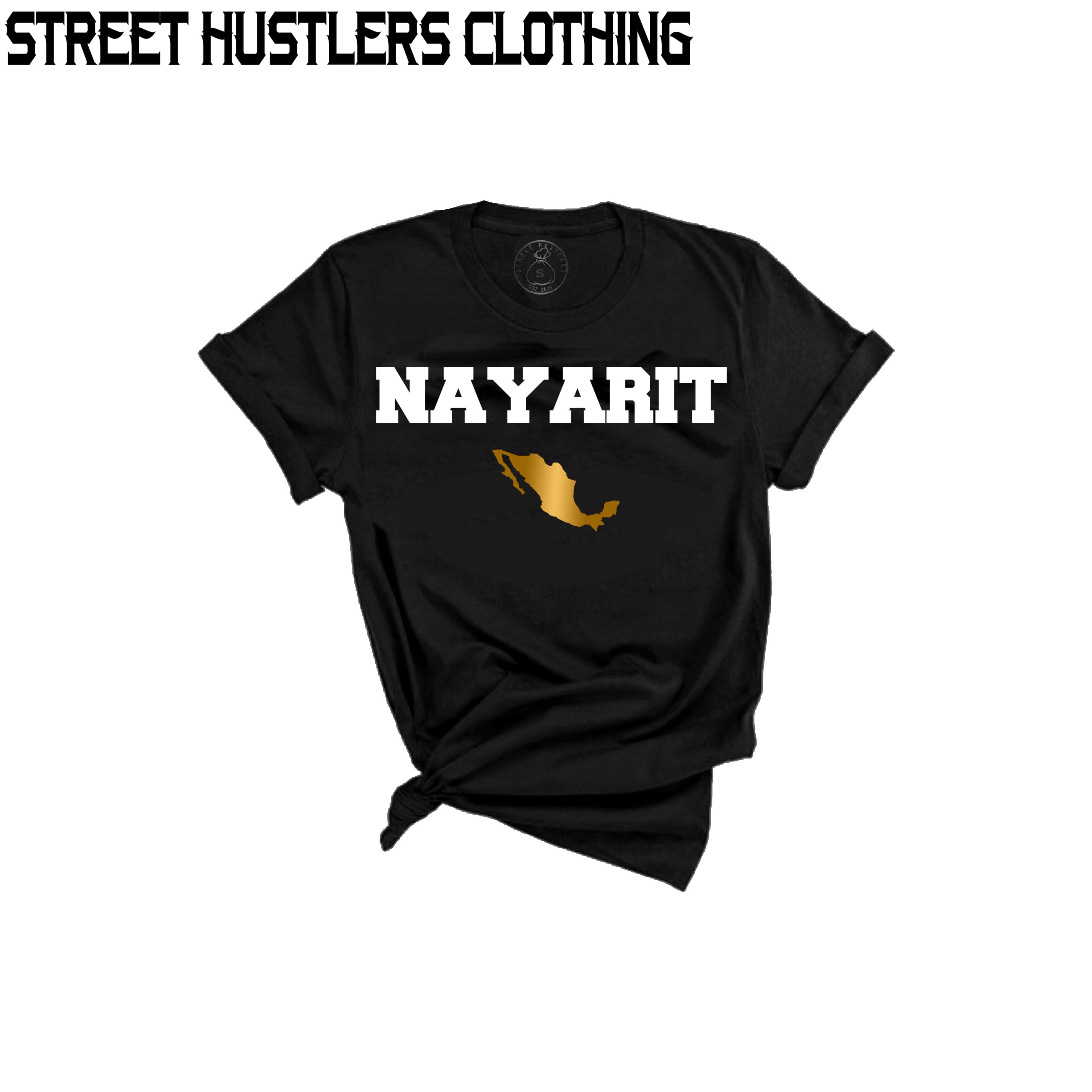 NAYARIT MÉXICO BLK WOMEN T-SHIRT