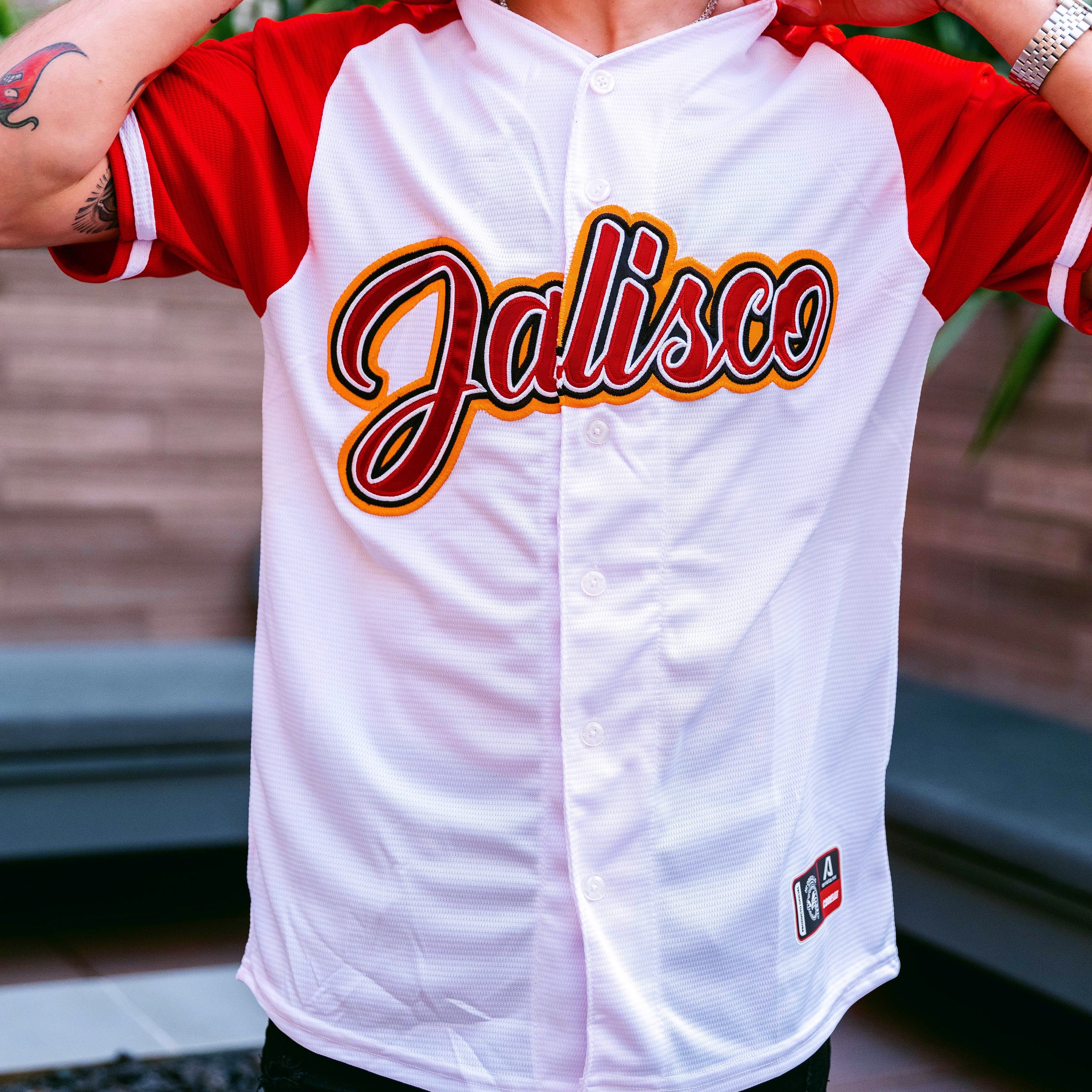 JALISCO WHITE/RED JERSEY