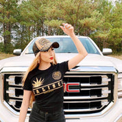 CLASSIC JALISCO BLACK WOMEN SHIRT