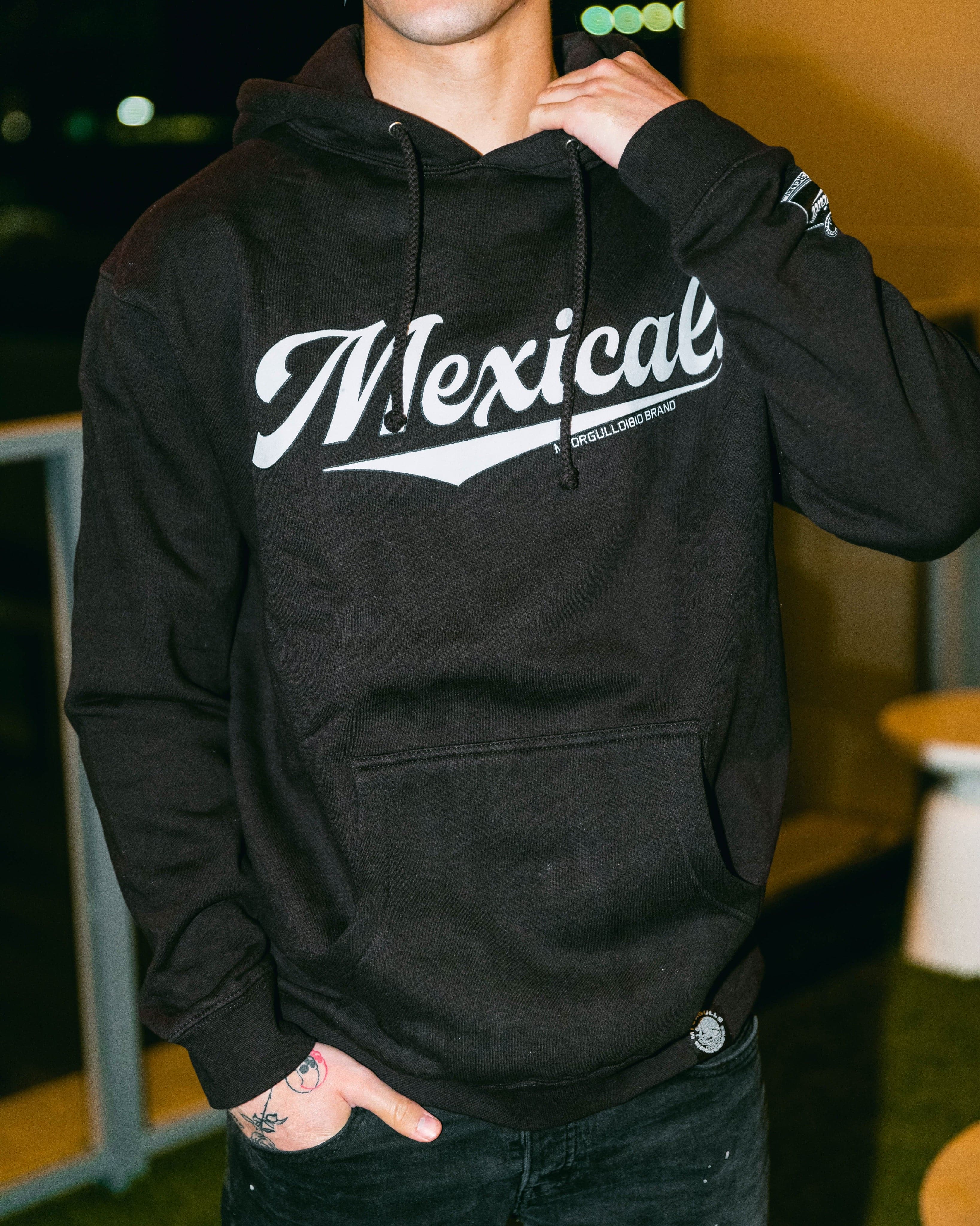 Branded discount black hoodie