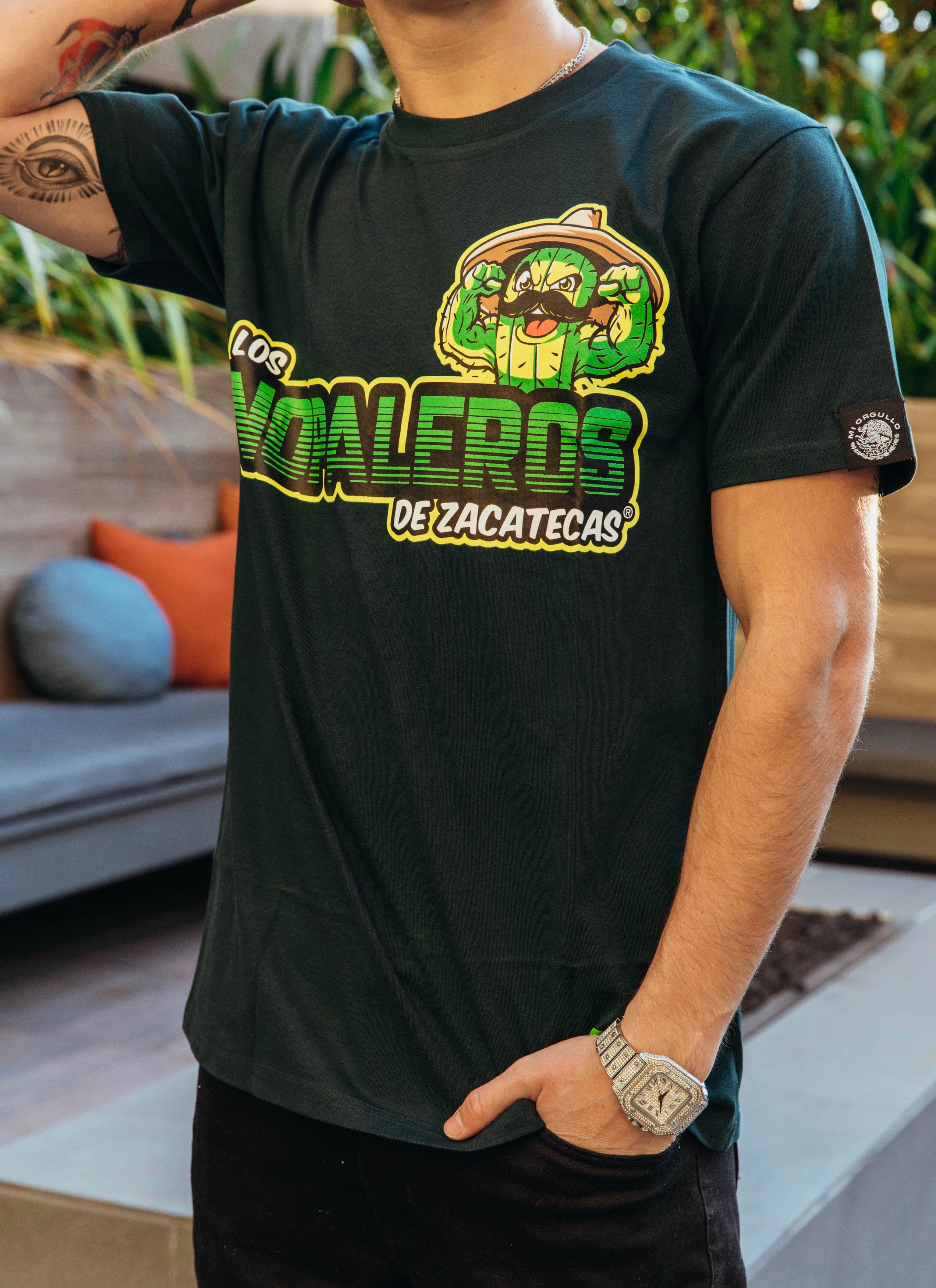 LOS NOPALEROS DE ZACATECAS PINE GREEN