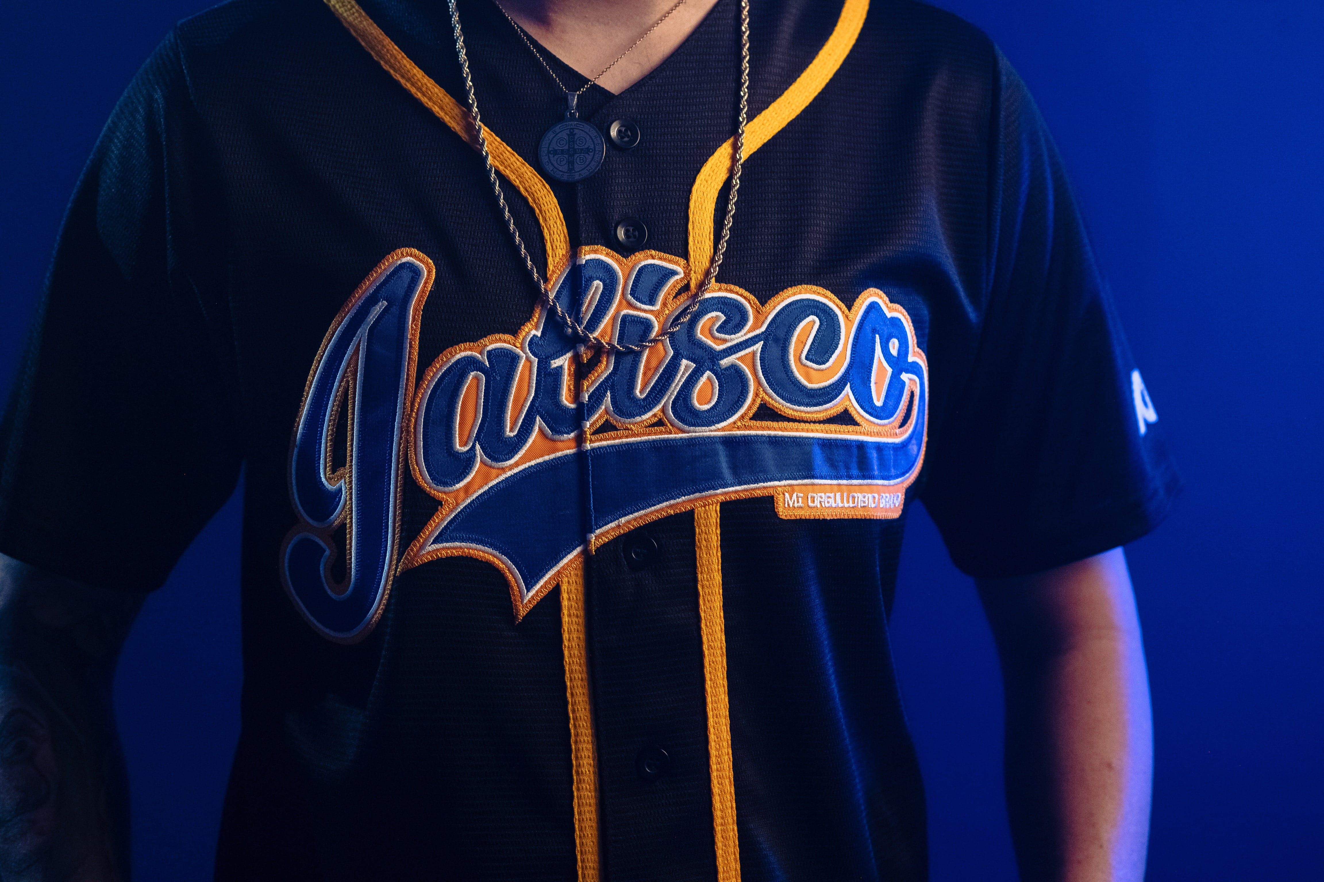 blue and gold dodgers jersey