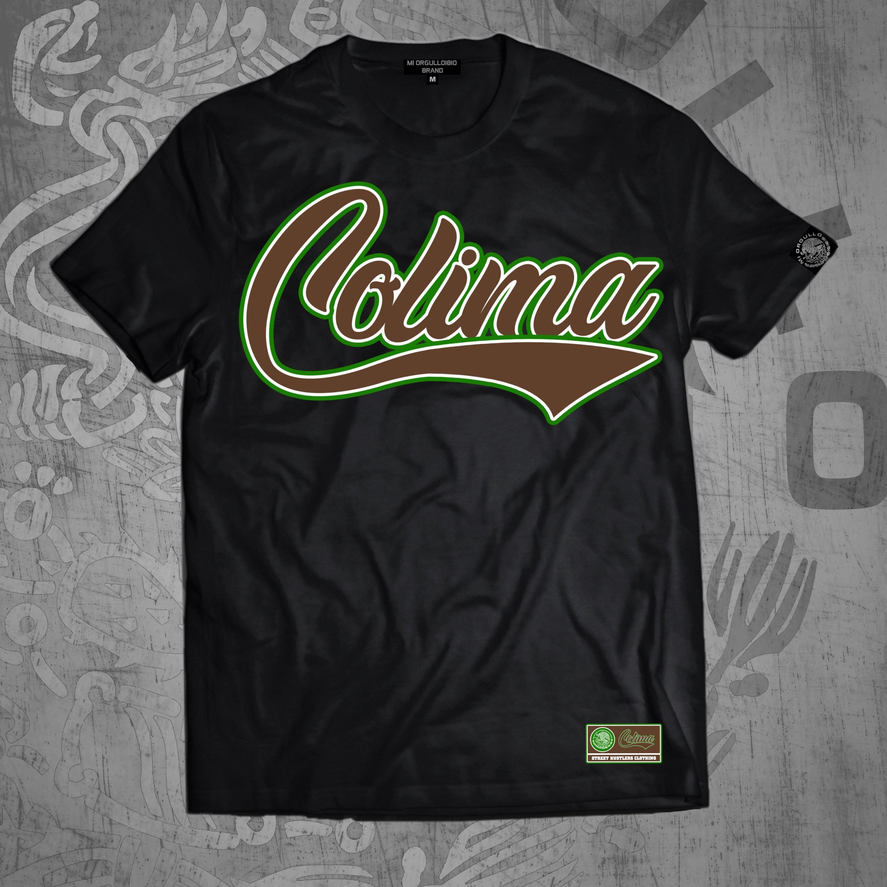 COLIMA BLACK T-SHIRT