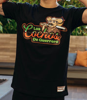 LOS COCHOS DE GUERRERO BLK T-SHIRT