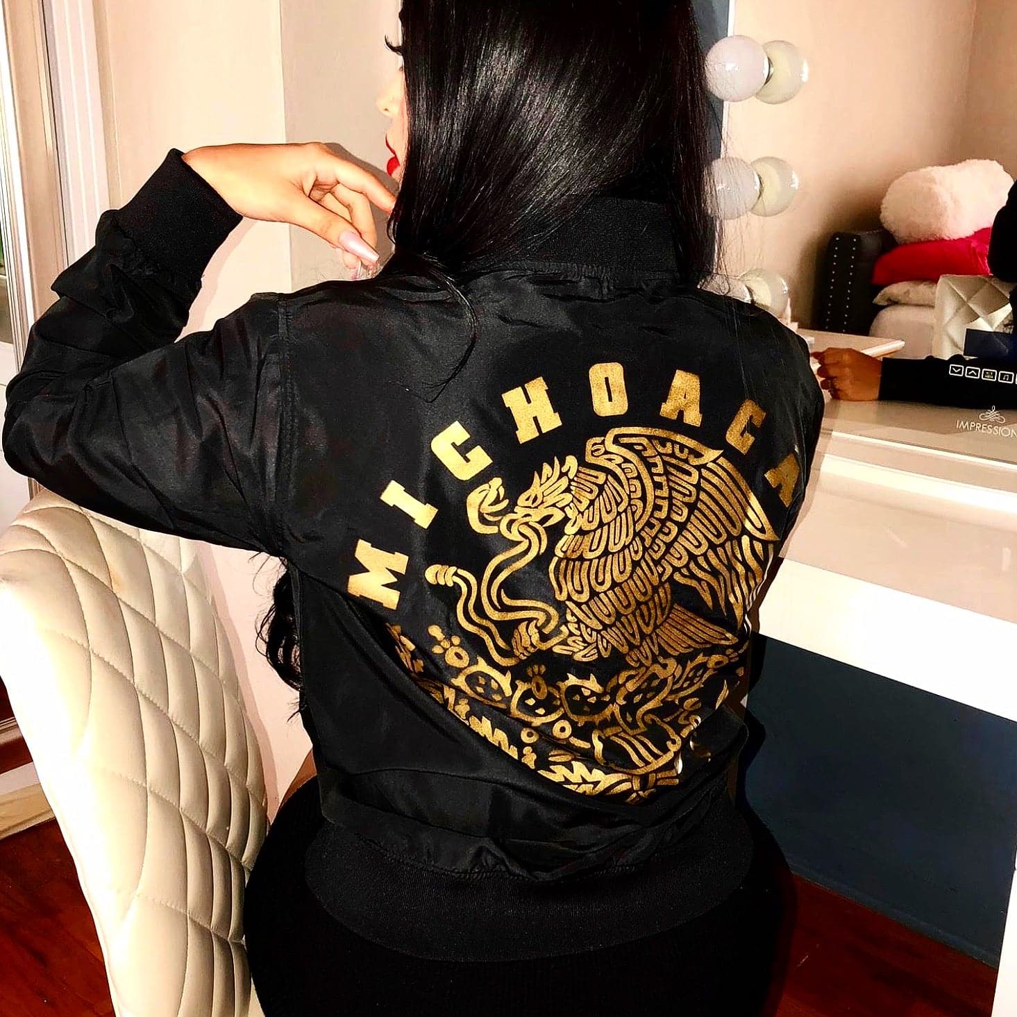 MICHOACÁN MENS BOMBER JACKET