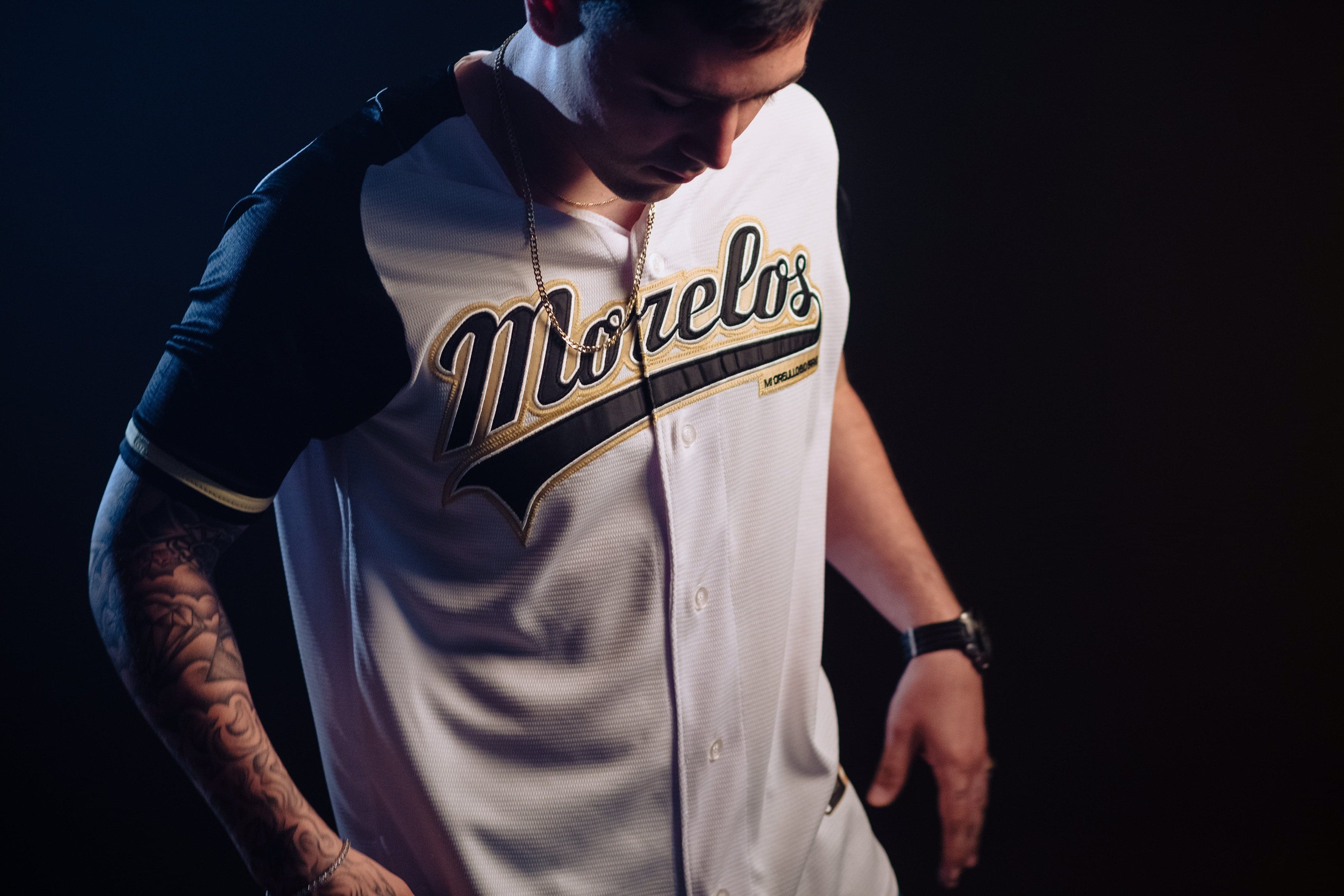 MORELOS WHITE/BLACK JERSEY