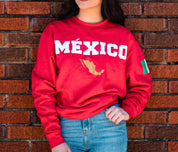 MÉXICO LINDO RED SWEATSHIRT