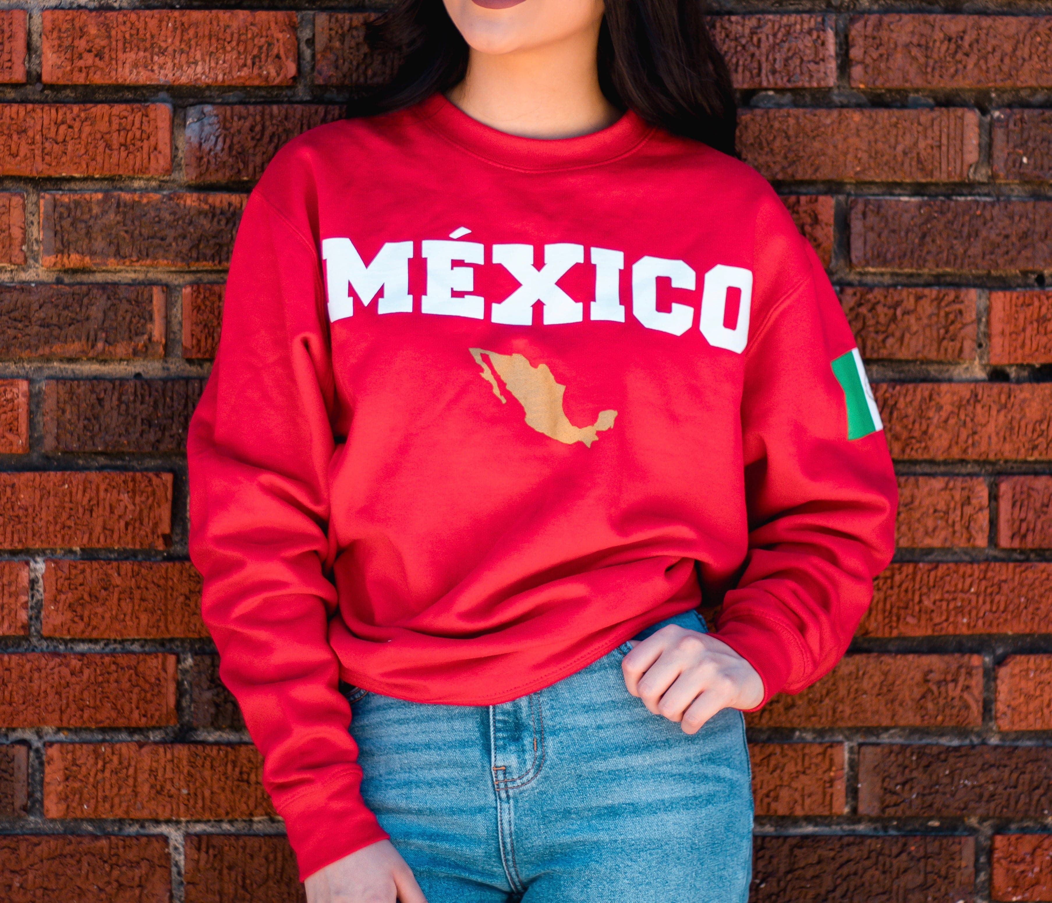MÉXICO LINDO RED SWEATSHIRT