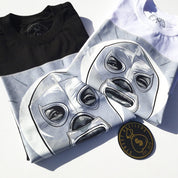 EL ENMASCARADO DE PLATA WHITE T-SHIRT