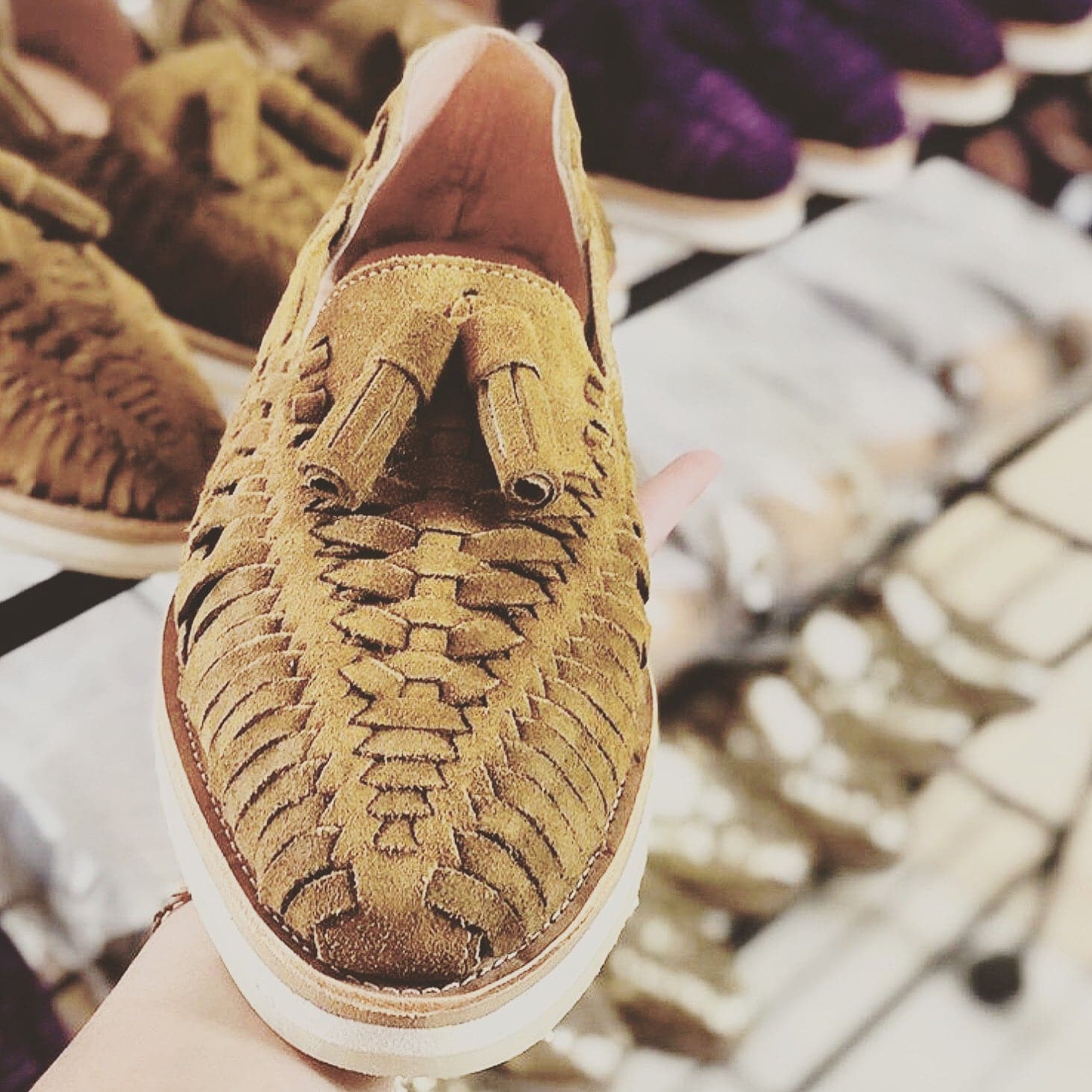 Women Shoe (Olive Gamuza)