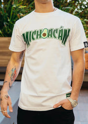 AGUACATEROS DE MICHOACÁN MEN’S WHITE T-SHIRT