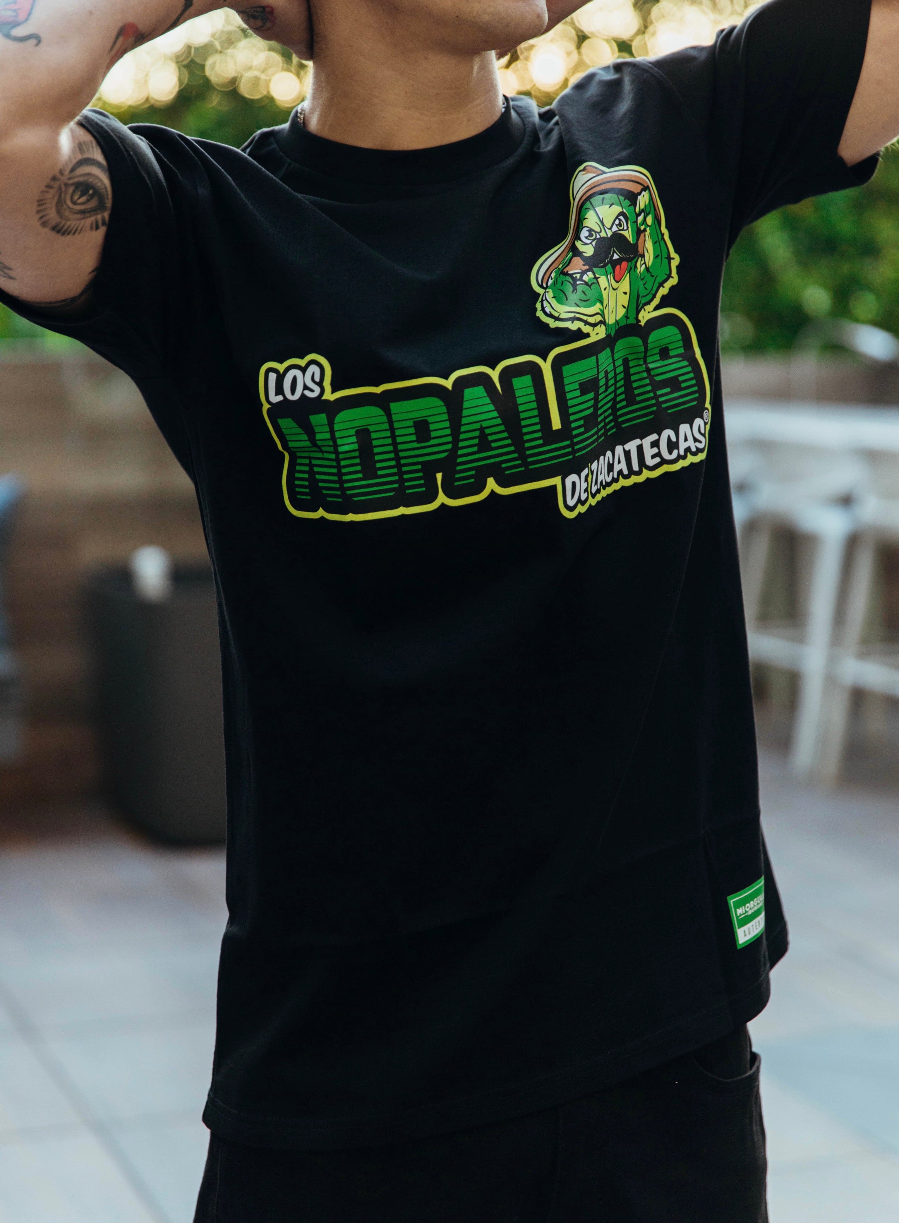 LOS NOPALEROS DE ZACATECAS BLK T-SHIRT
