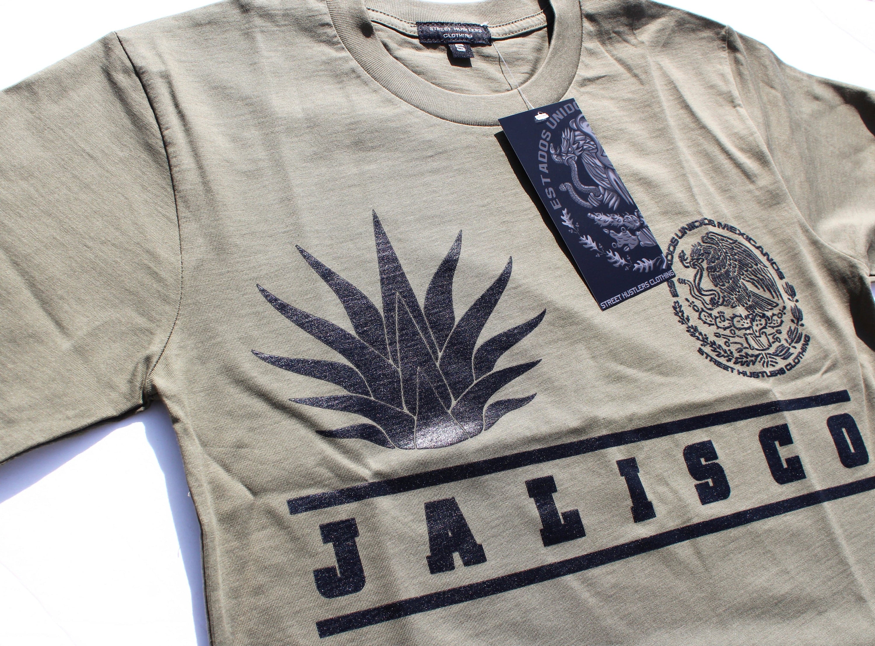 JALISCO AGAVE CLASSIC ARMY T-SHIRT