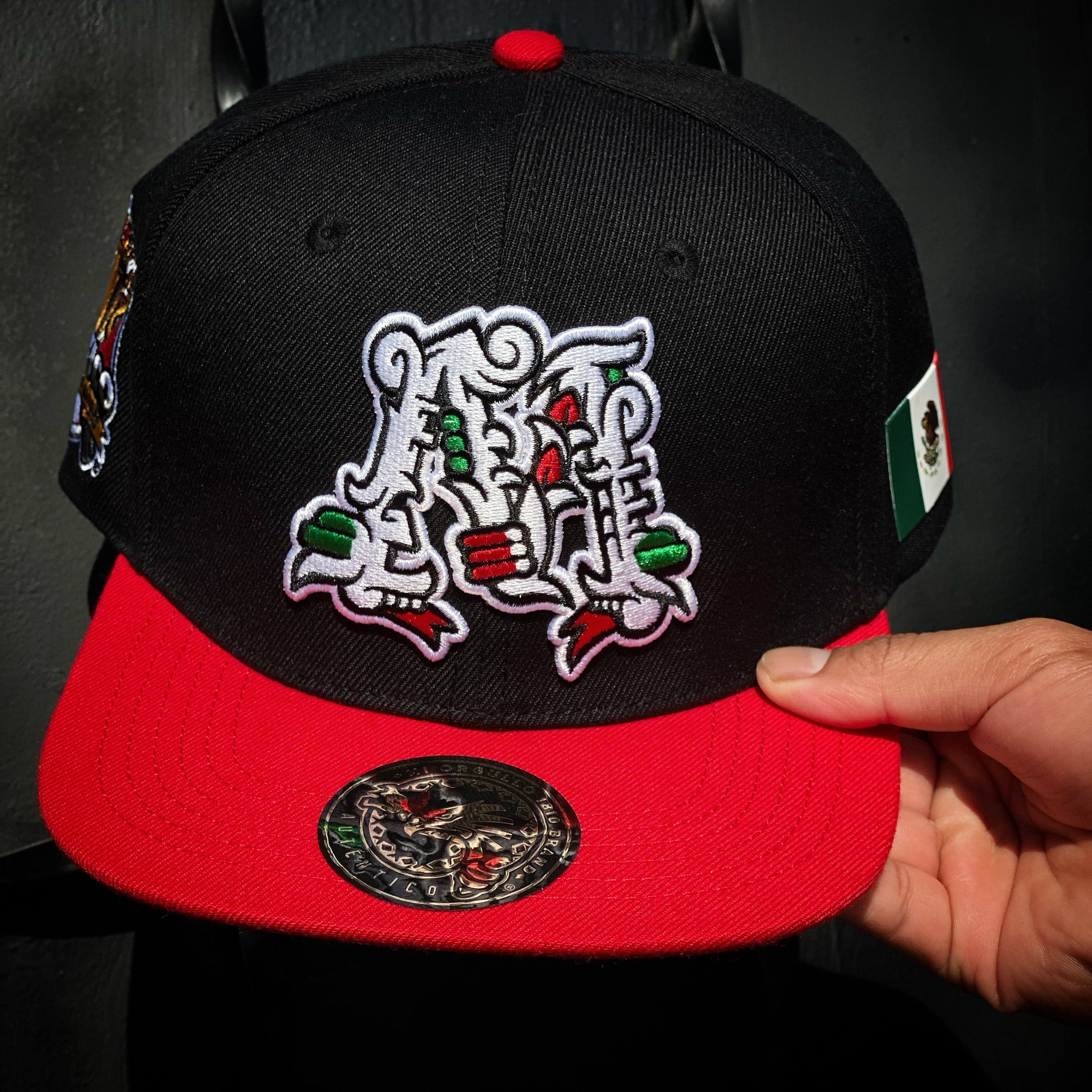 RAÍCES BLK/RED SNAPBACK
