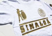 SINALOA LA TAMBORA WHITE T-SHIRT