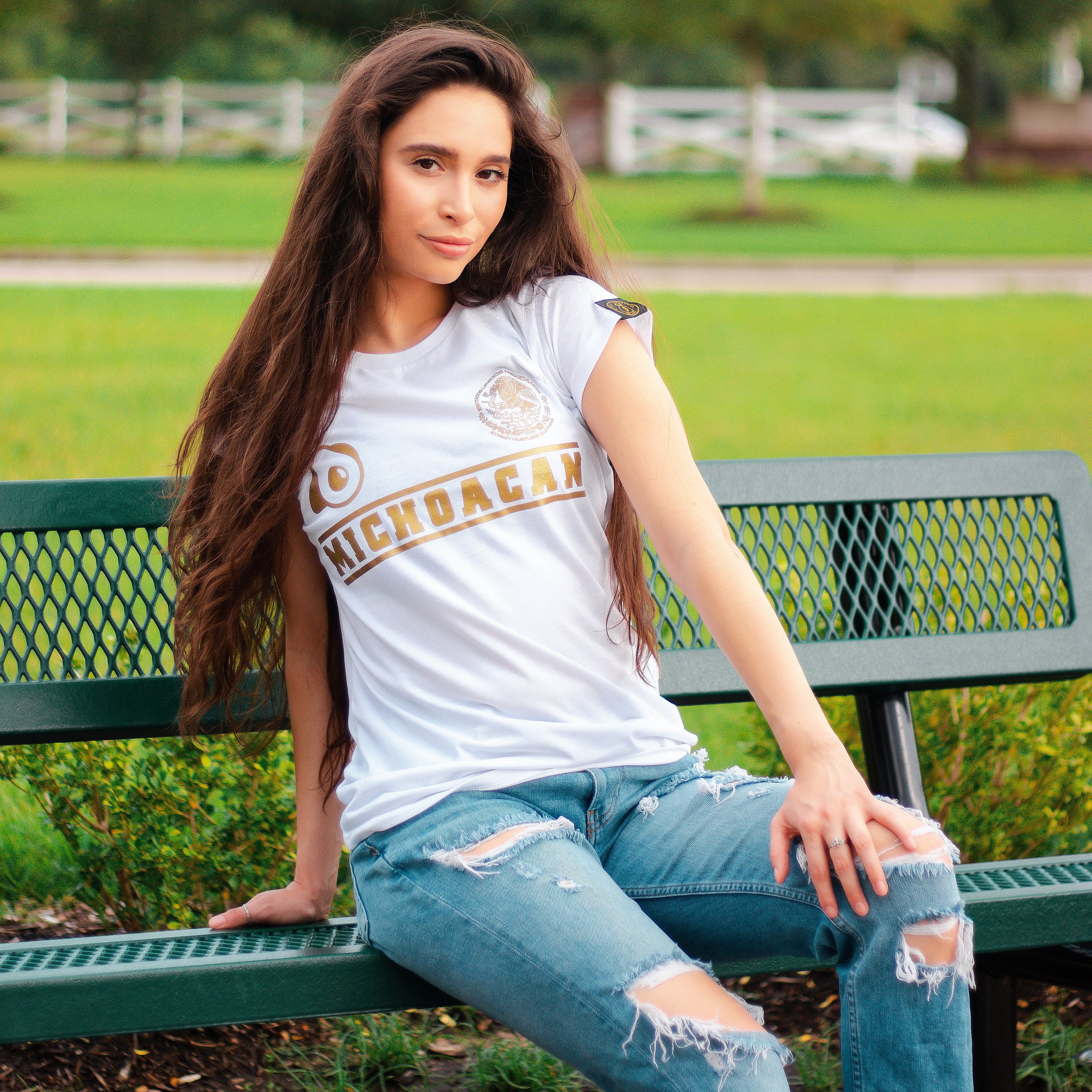 MICHOACÁN WHITE WOMEN TEE